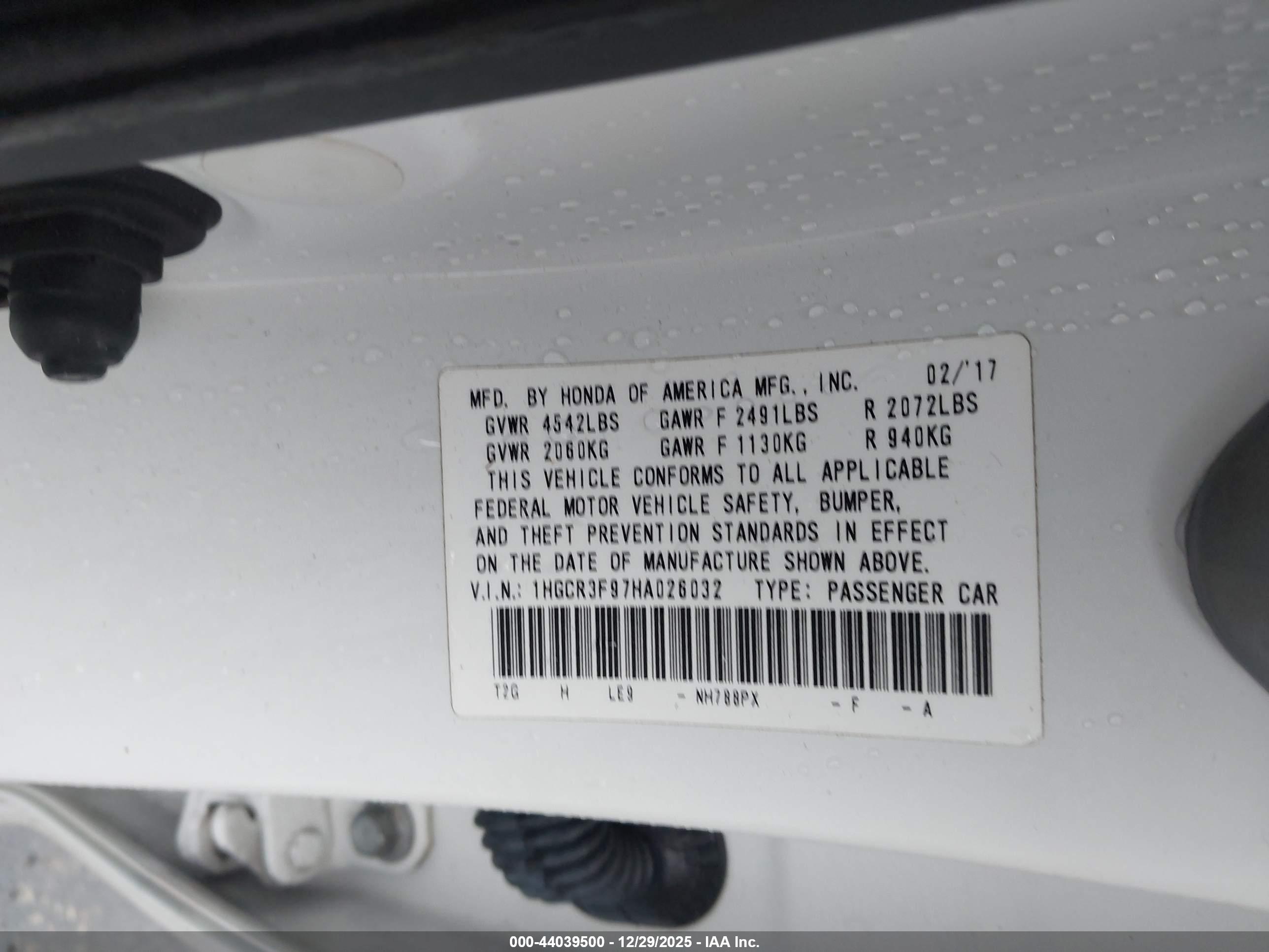 HONDA ACCORD image 9