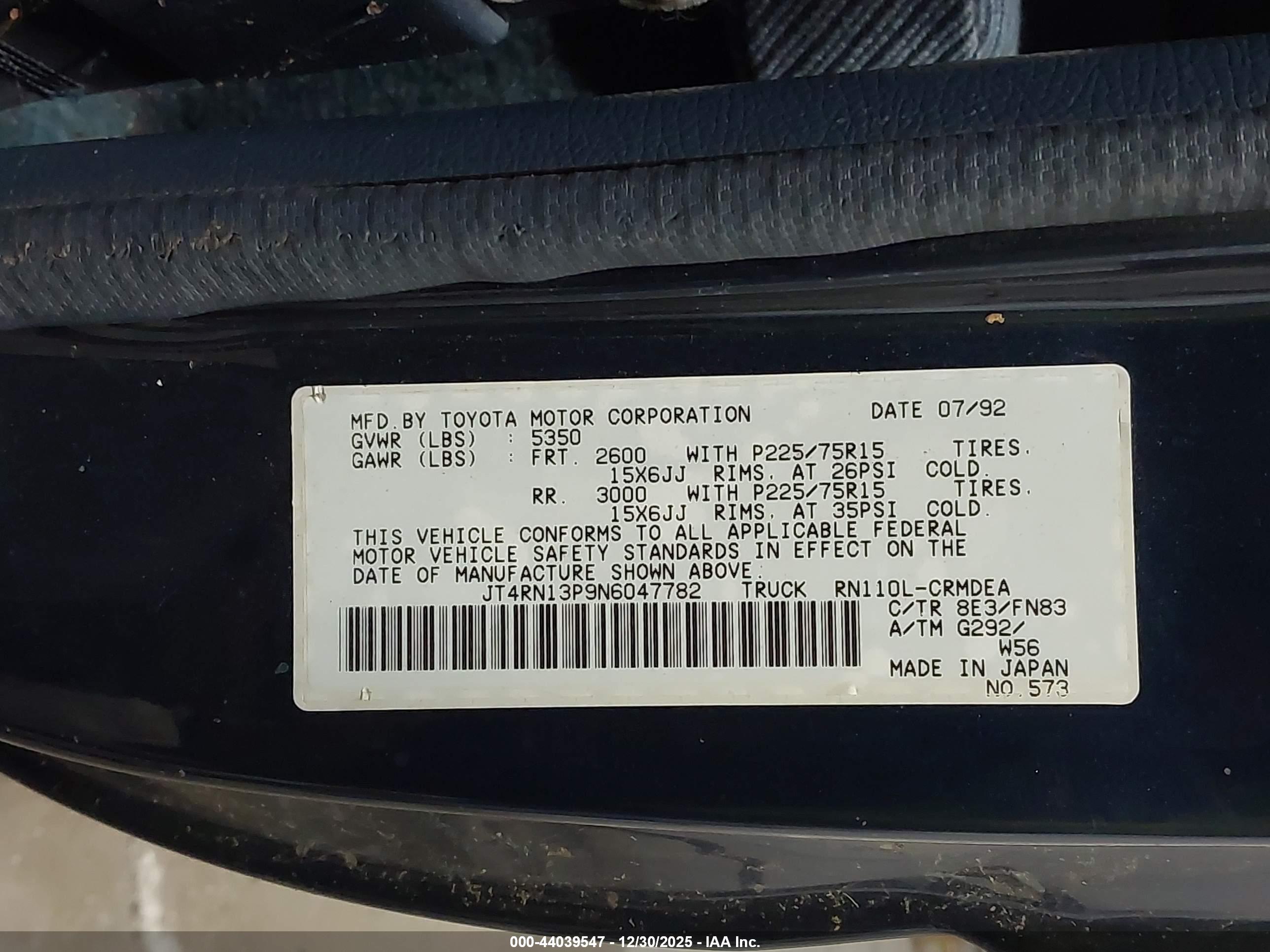 TOYOTA PICKUP image 9