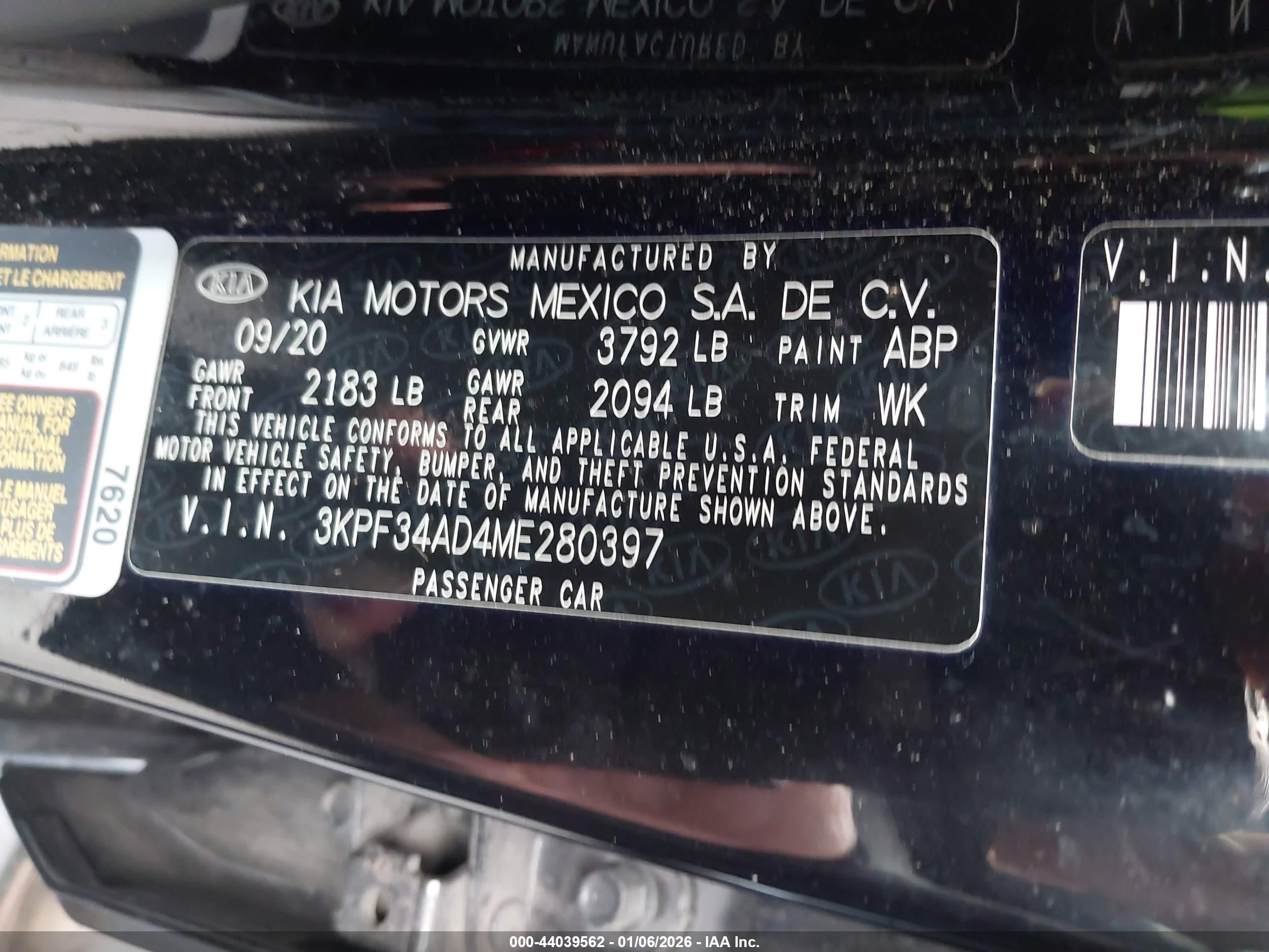 KIA FORTE image 9