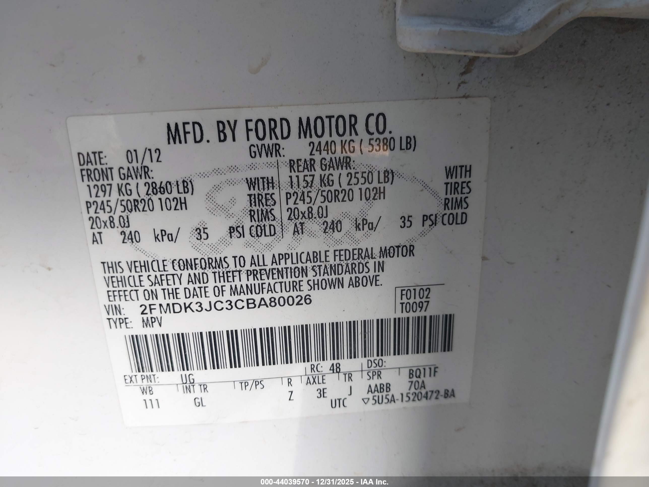 FORD EDGE image 9