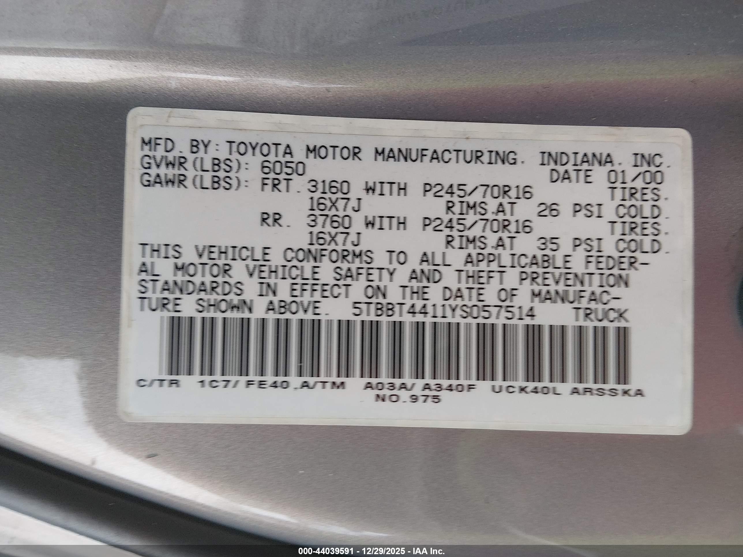 TOYOTA TUNDRA image 9
