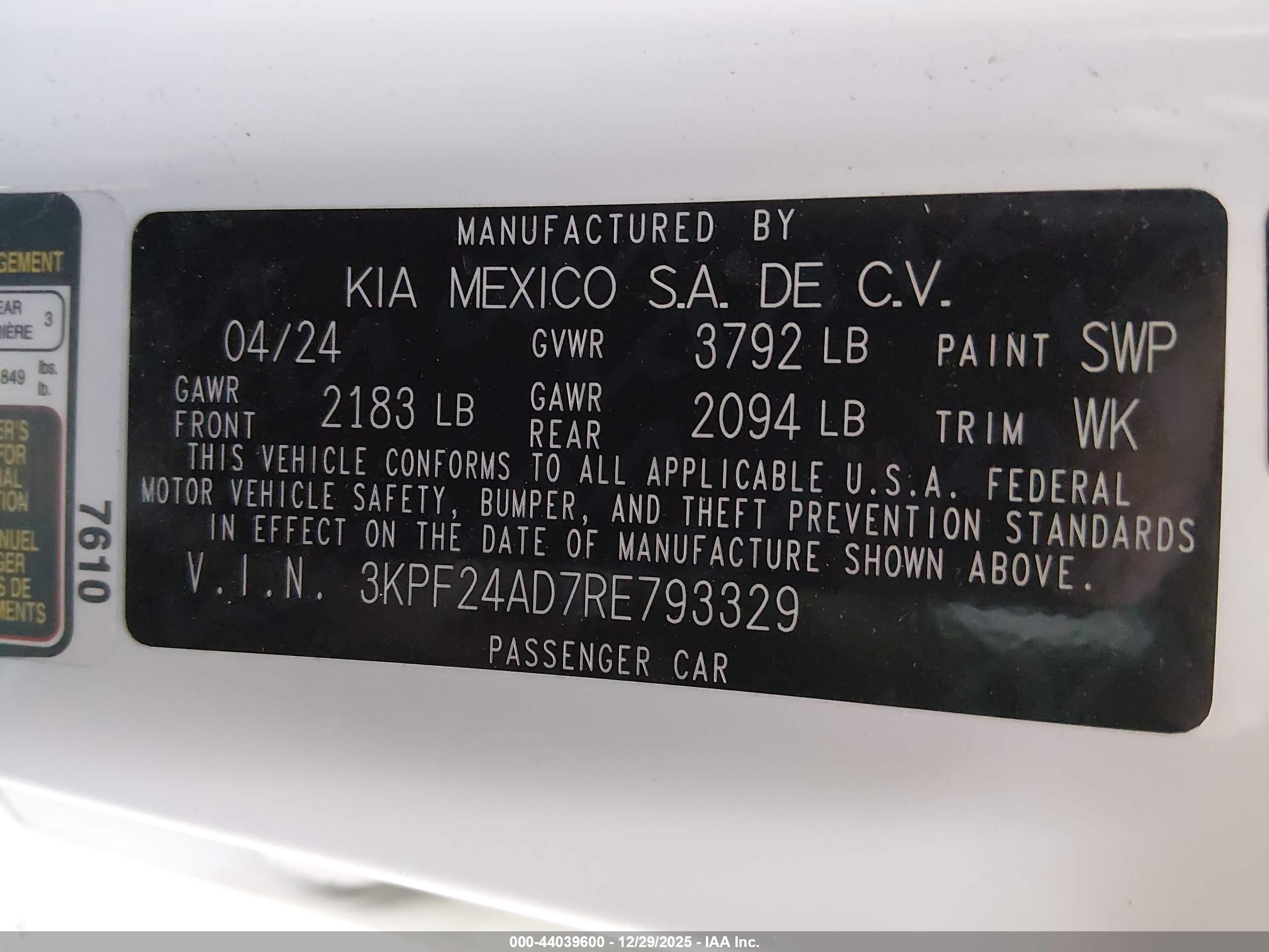 KIA FORTE image 9