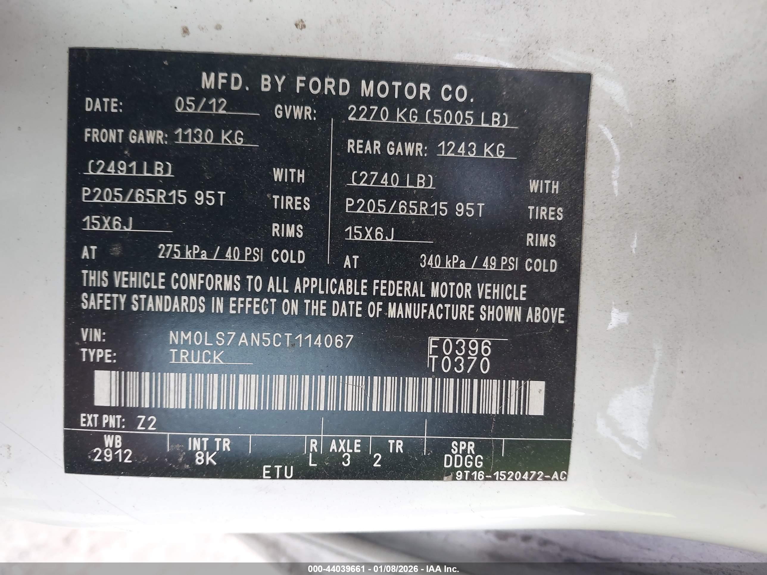 FORD TRANSIT image 9