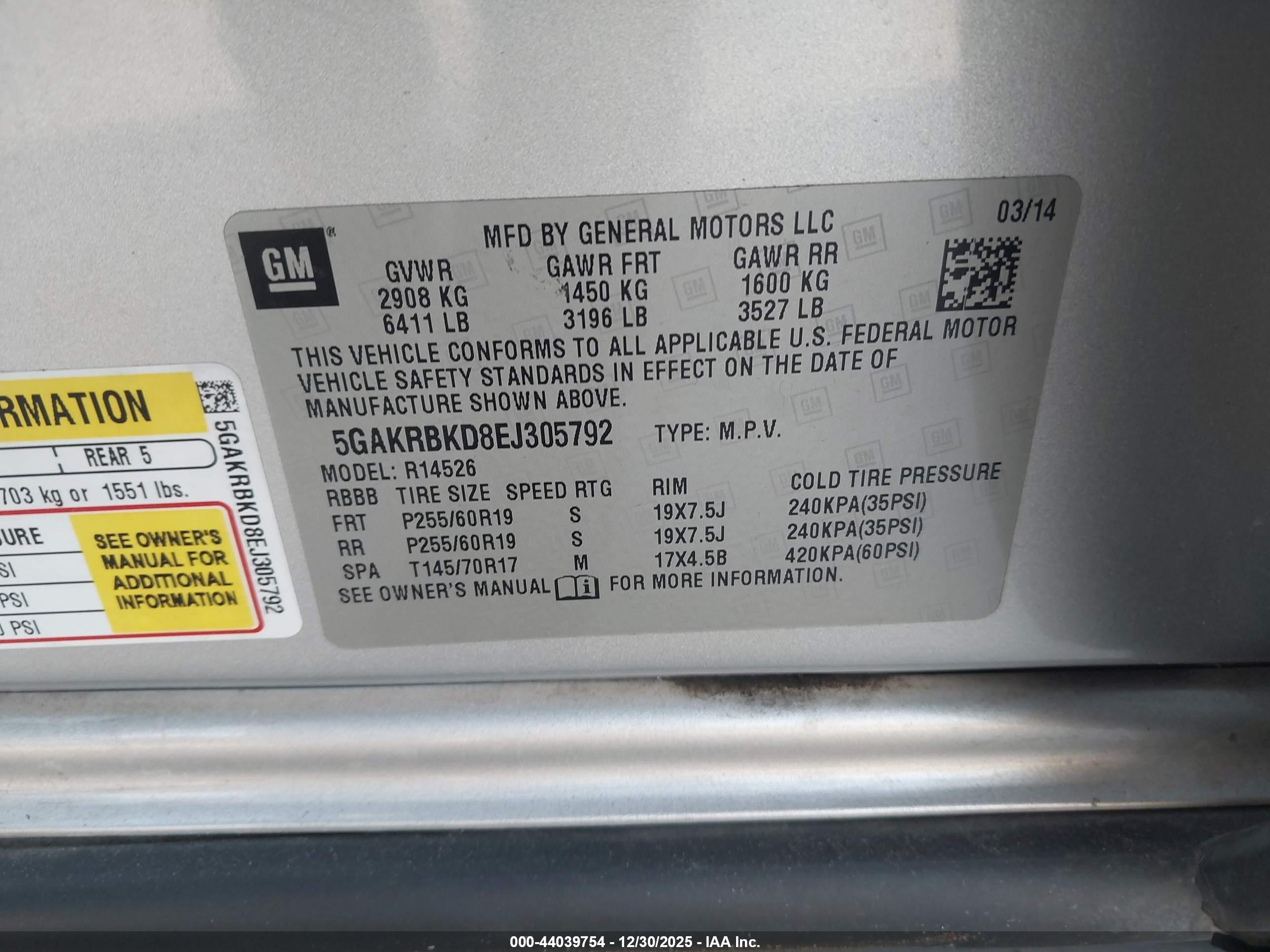 BUICK ENCLAVE image 9