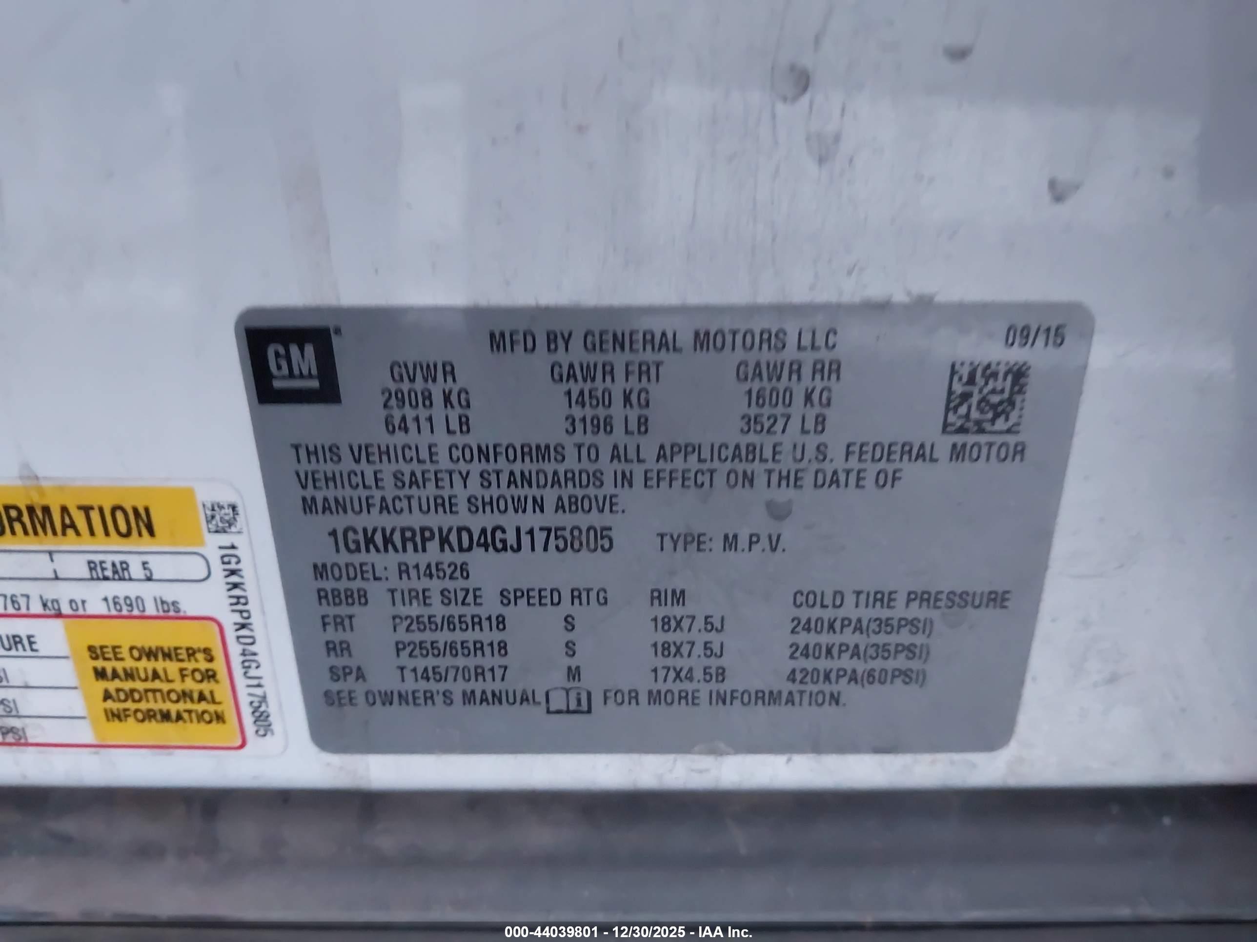GMC ACADIA image 9