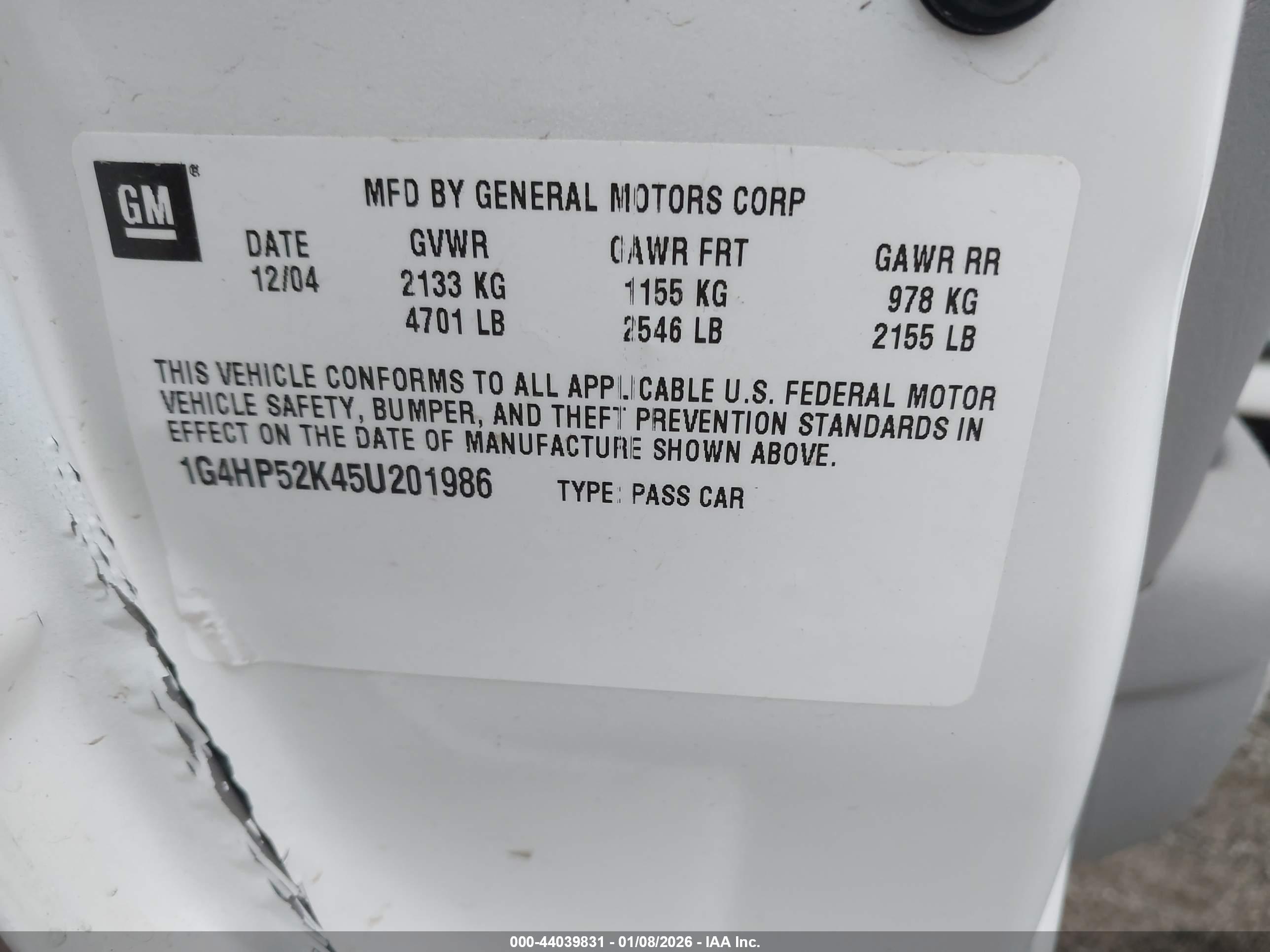 BUICK LESABRE image 9