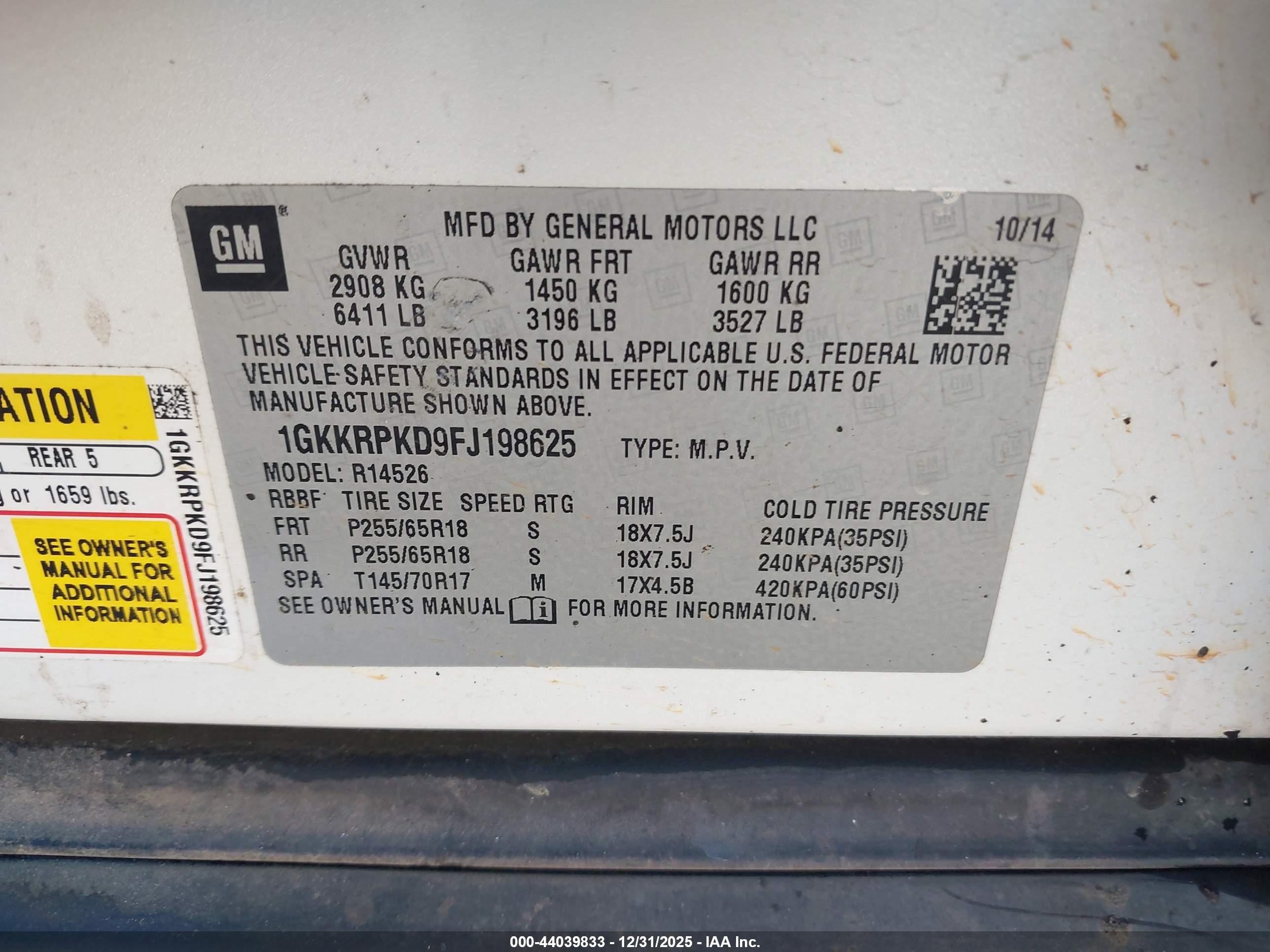 GMC ACADIA image 9