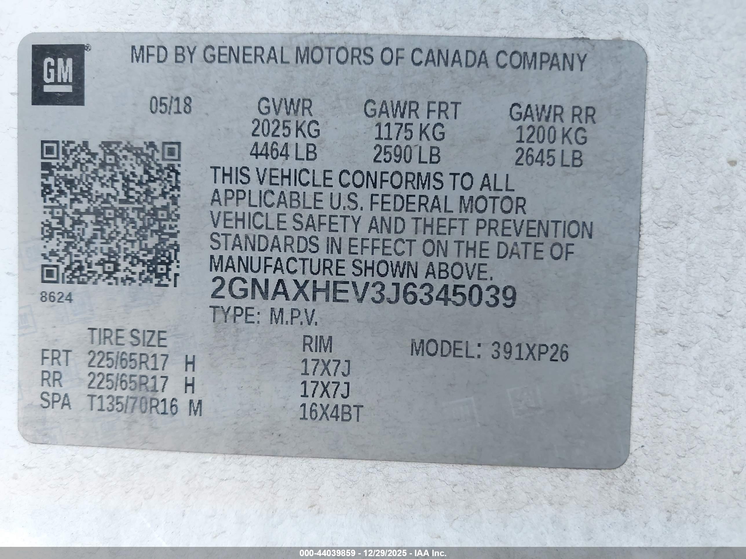 CHEVROLET EQUINOX image 9