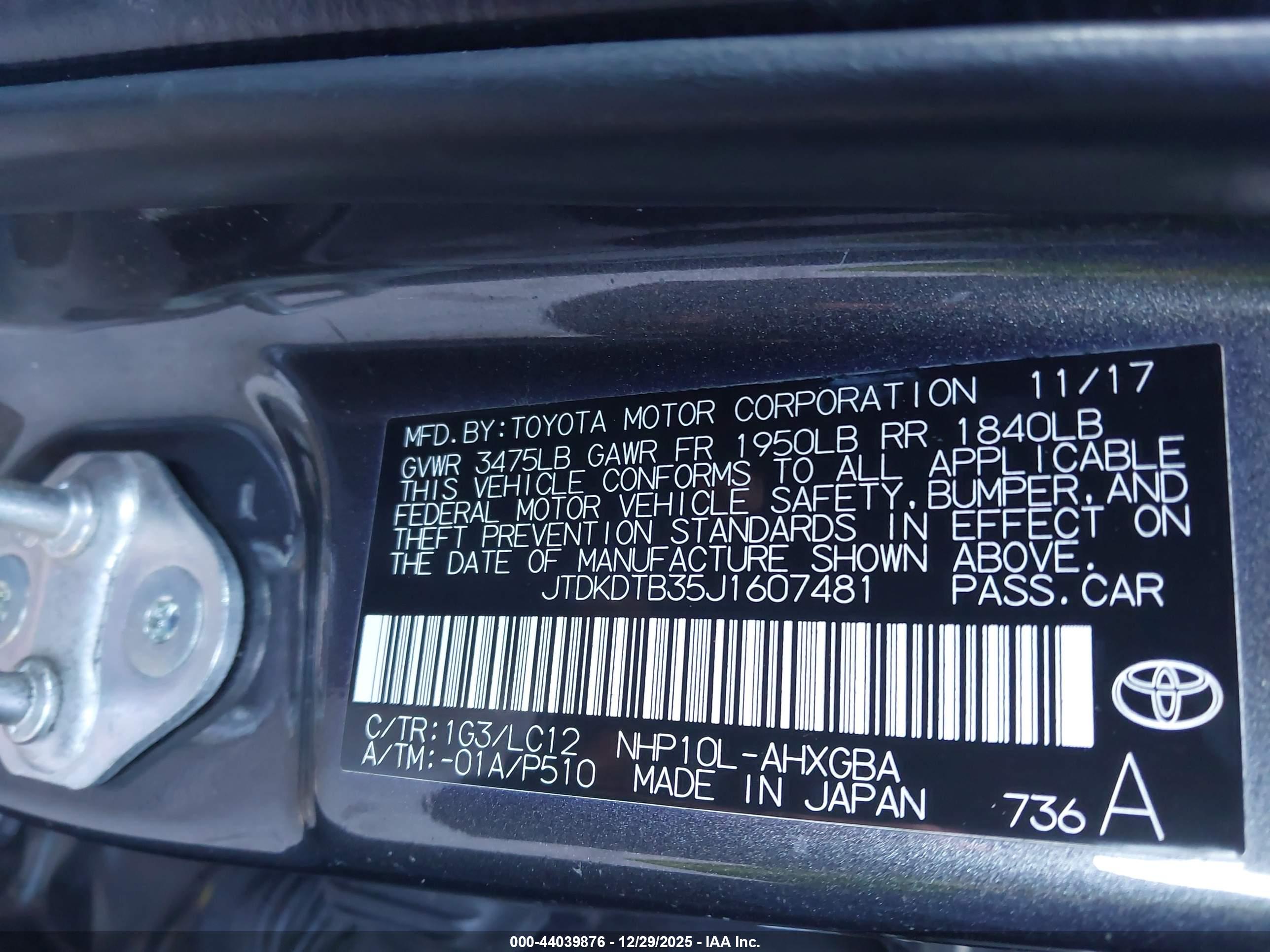 TOYOTA PRIUS image 9