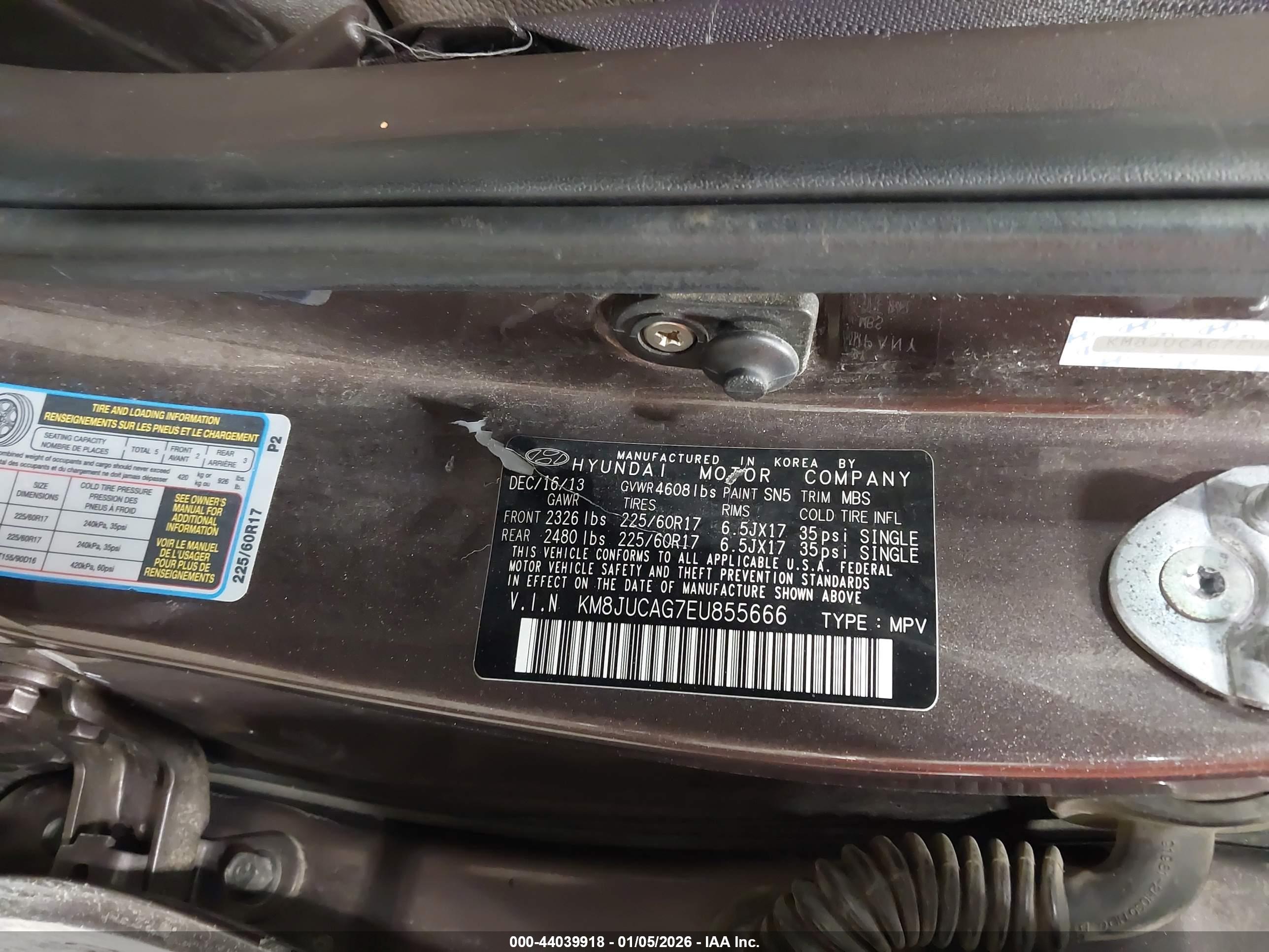 HYUNDAI TUCSON image 9