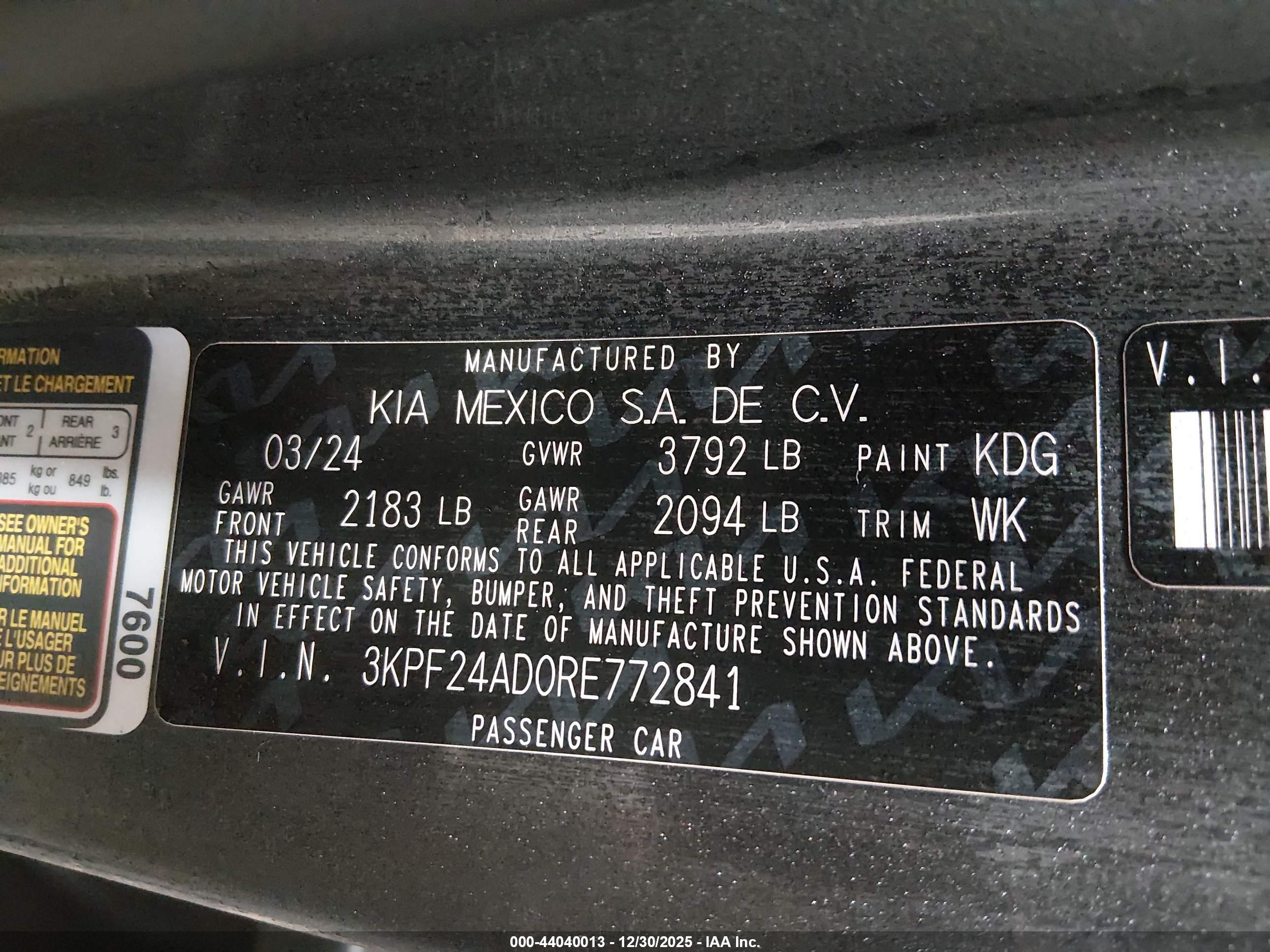 KIA FORTE image 9