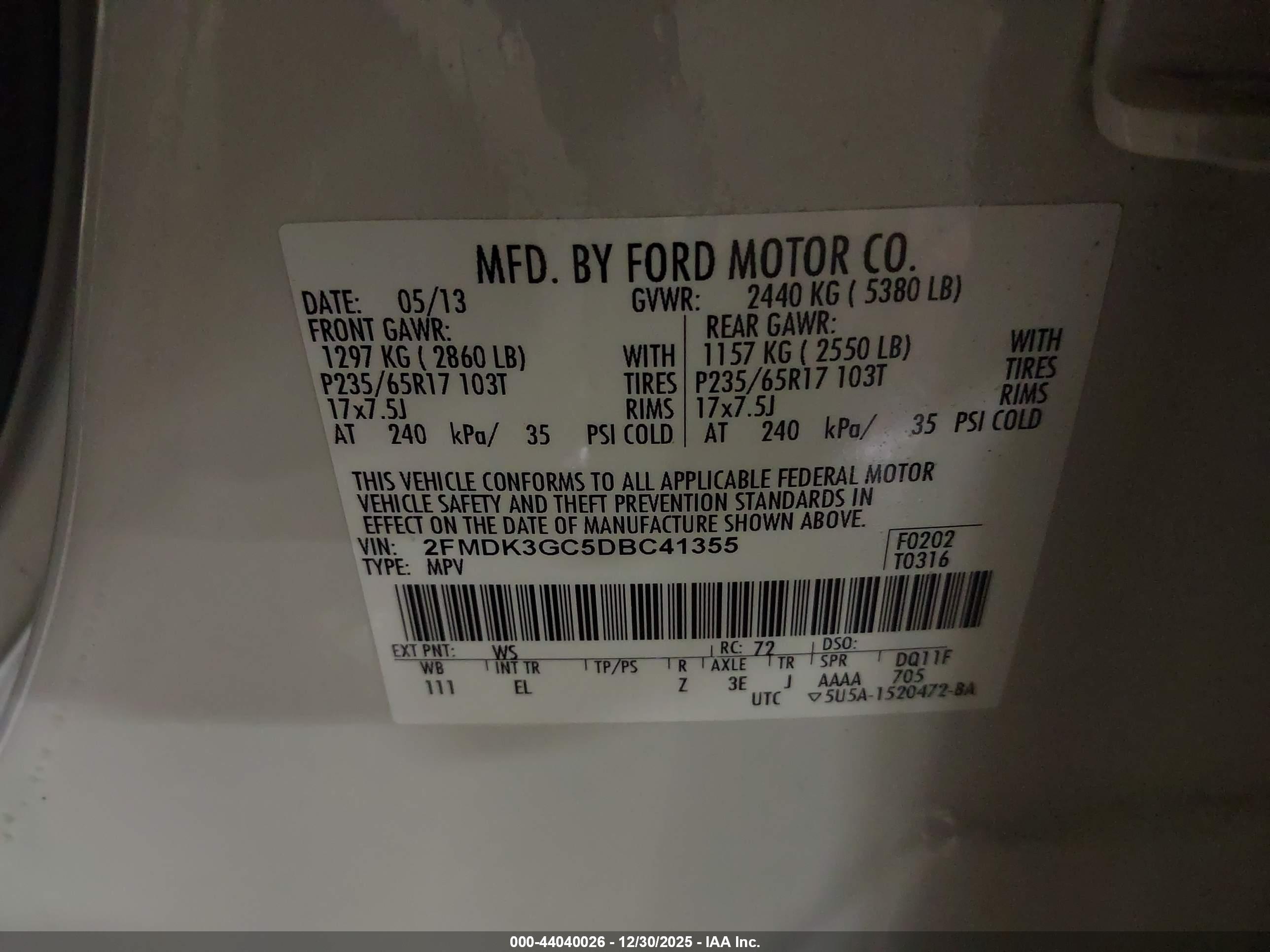 FORD EDGE image 9