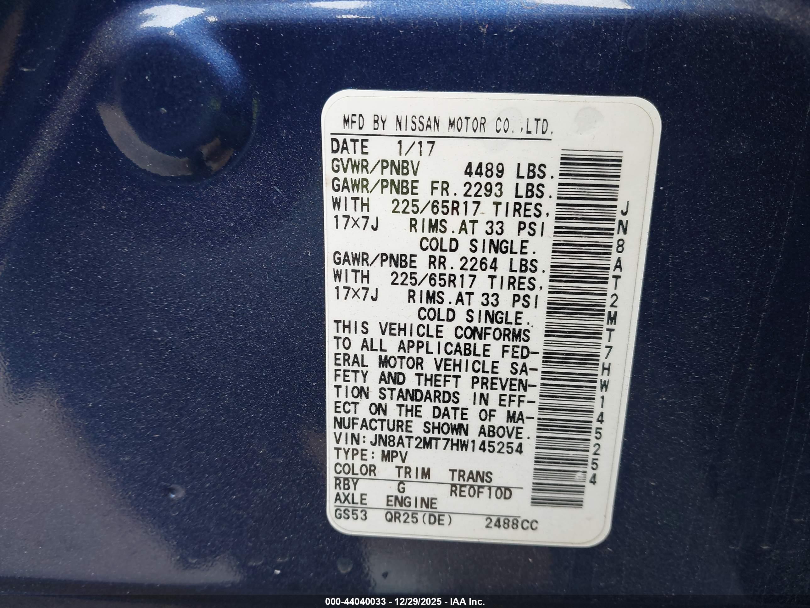 NISSAN ROGUE image 9