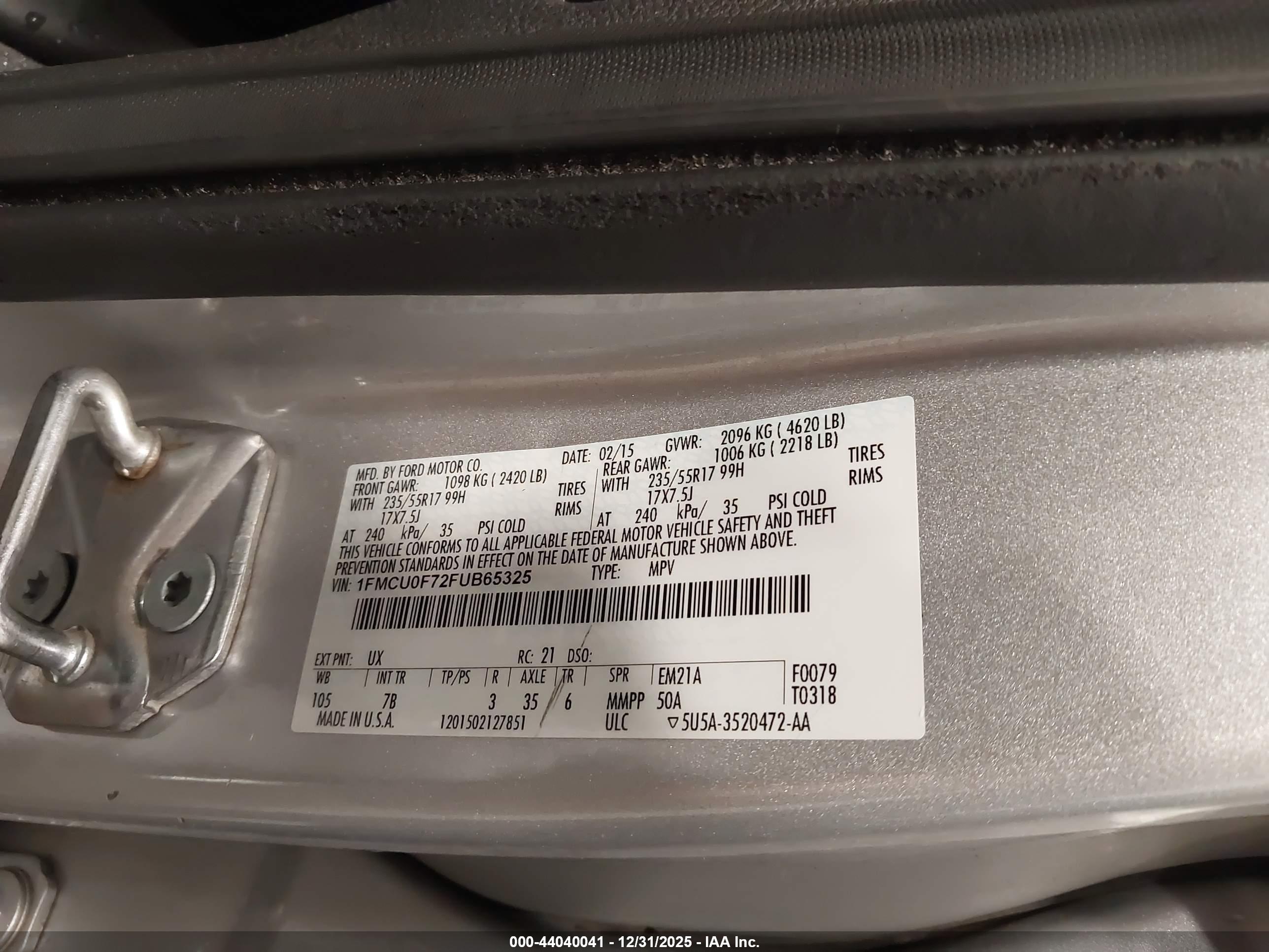 FORD ESCAPE image 9