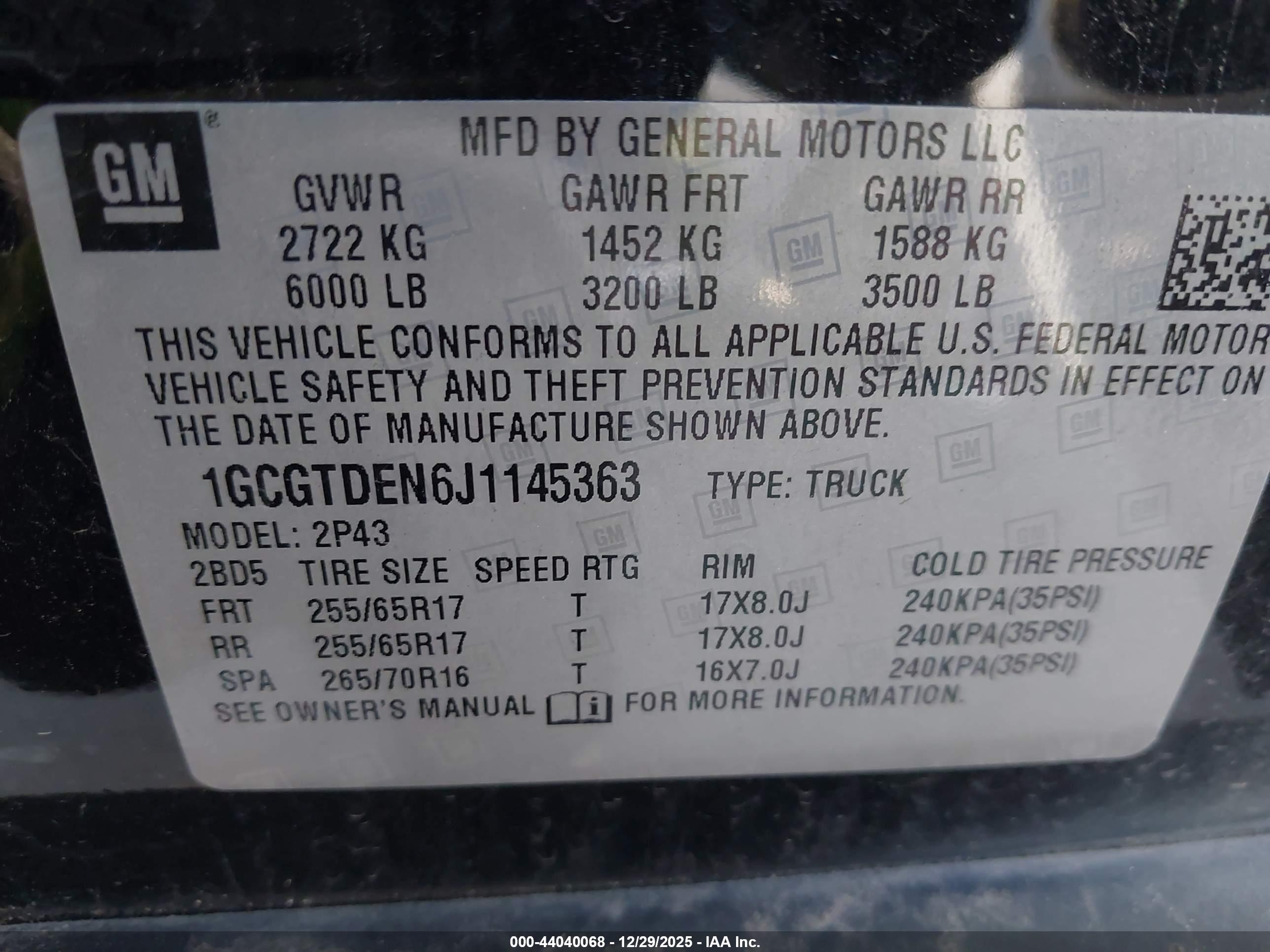 CHEVROLET COLORADO image 9