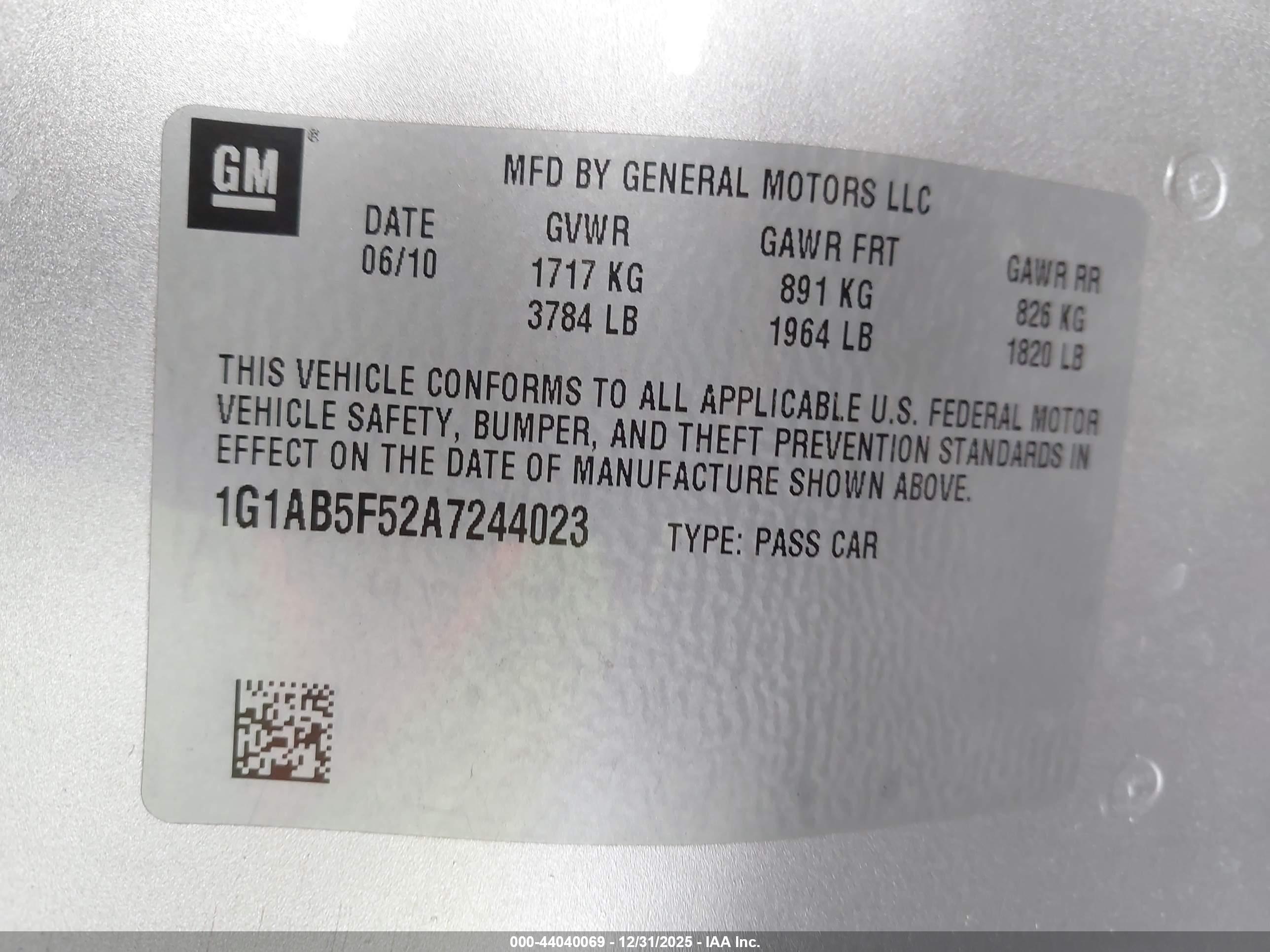 CHEVROLET COBALT image 9