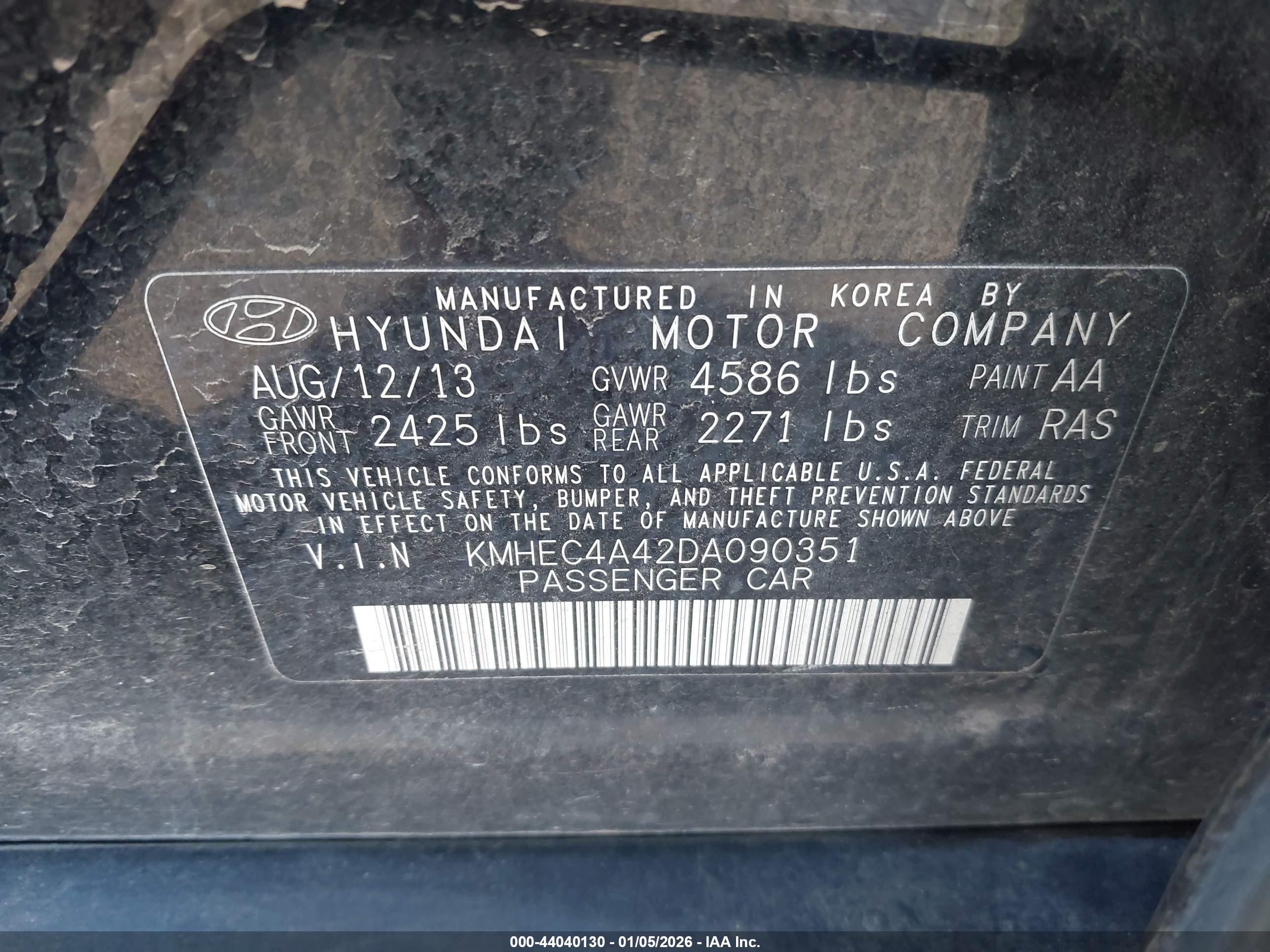 HYUNDAI SONATA image 9
