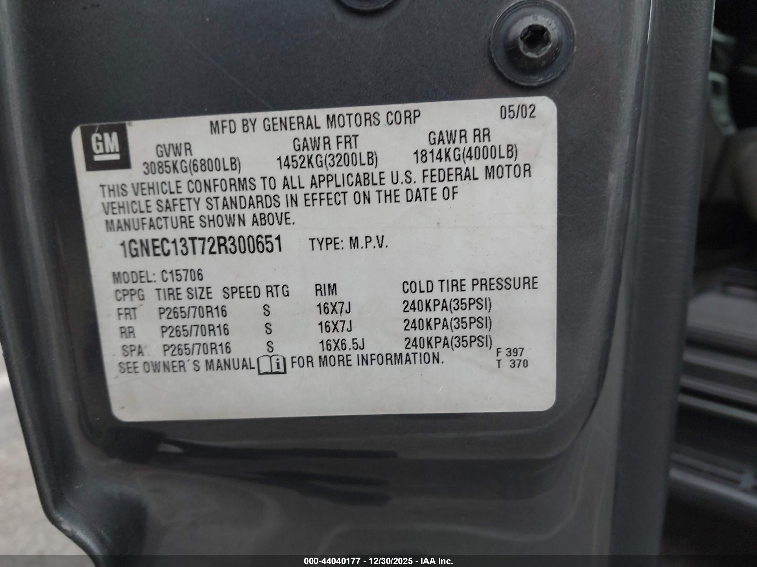 CHEVROLET TAHOE image 9