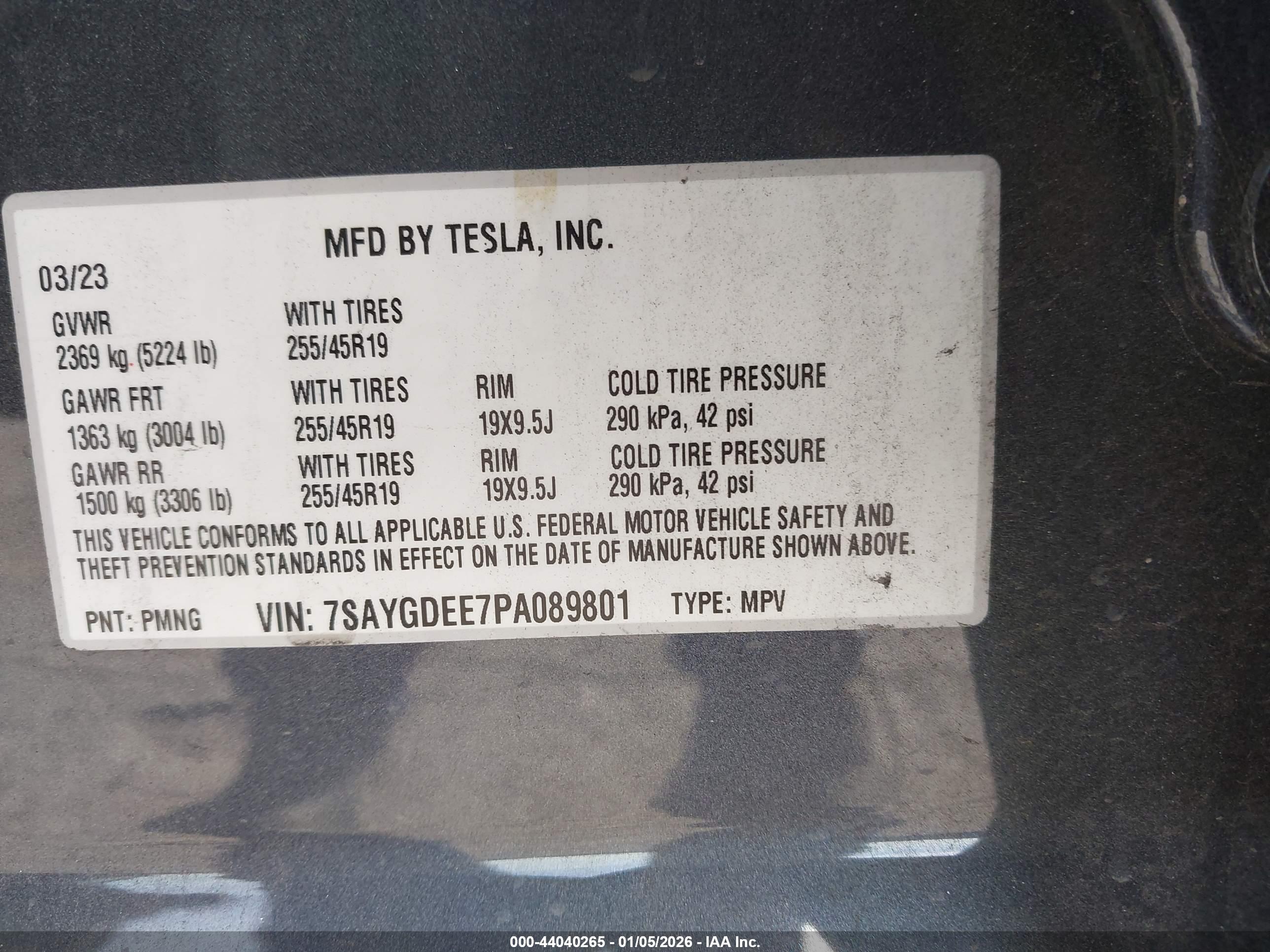 TESLA MODEL image 9