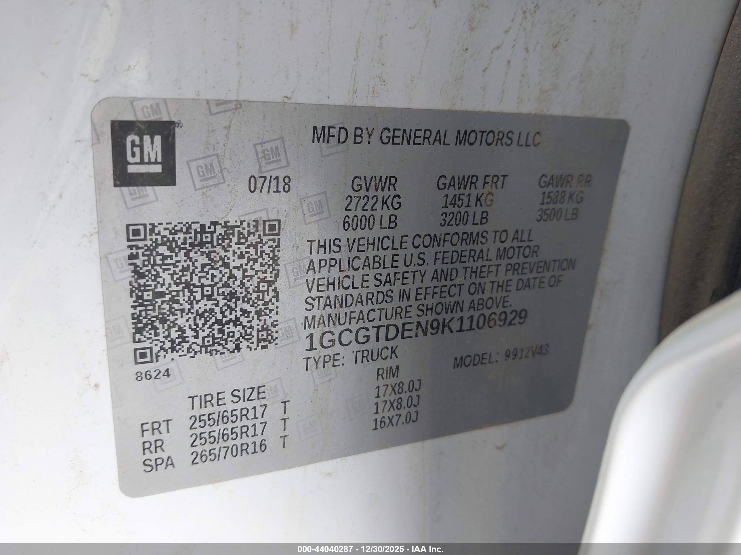 CHEVROLET COLORADO image 9