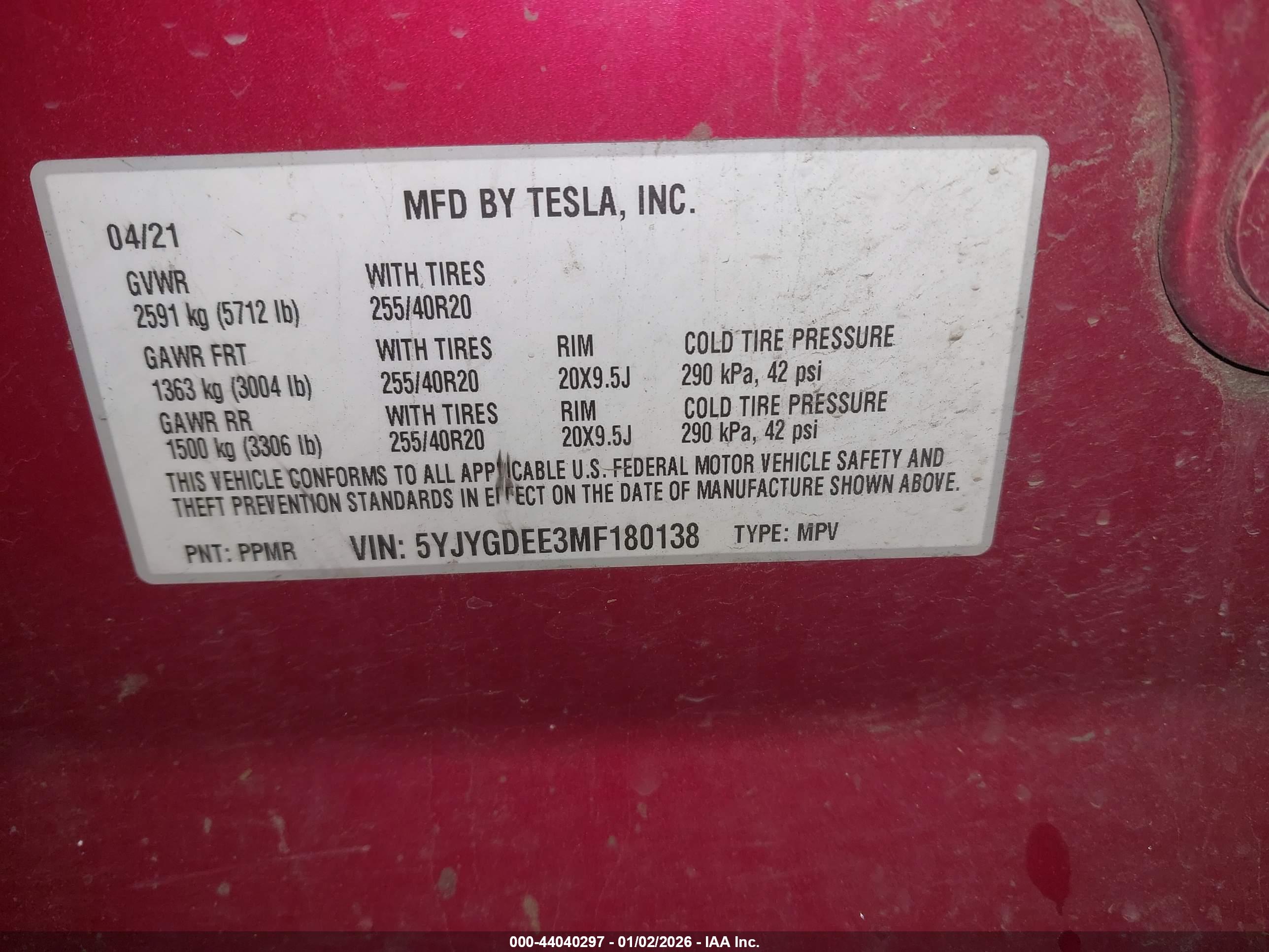 TESLA MODEL image 9