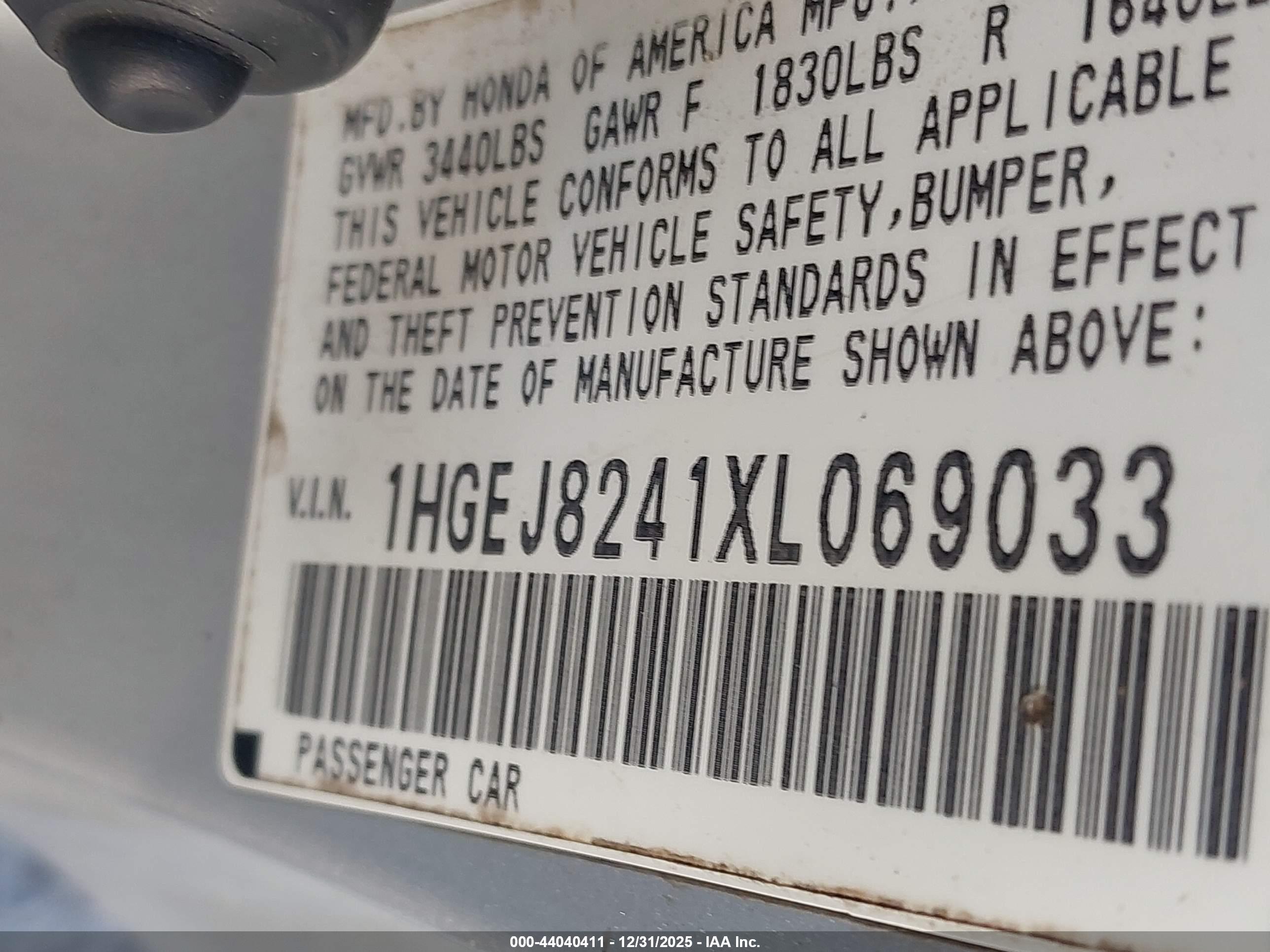 HONDA CIVIC image 9