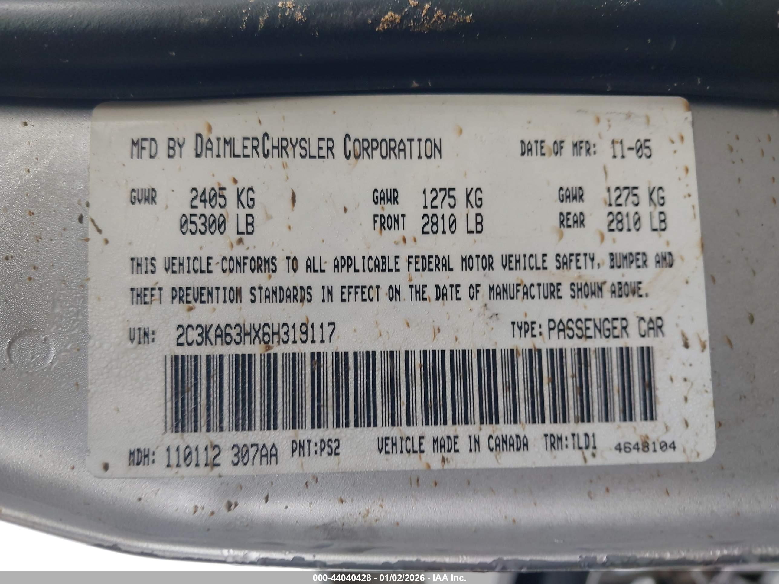 CHRYSLER 300C image 9