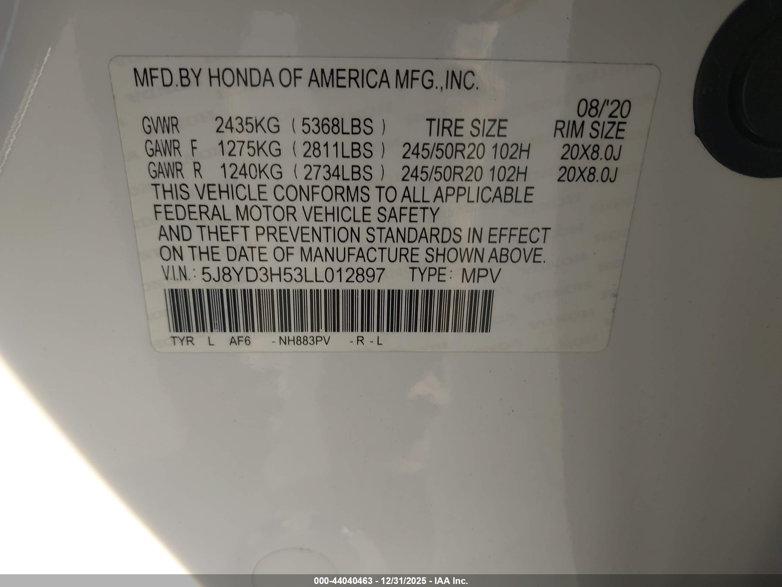 ACURA MDX image 9
