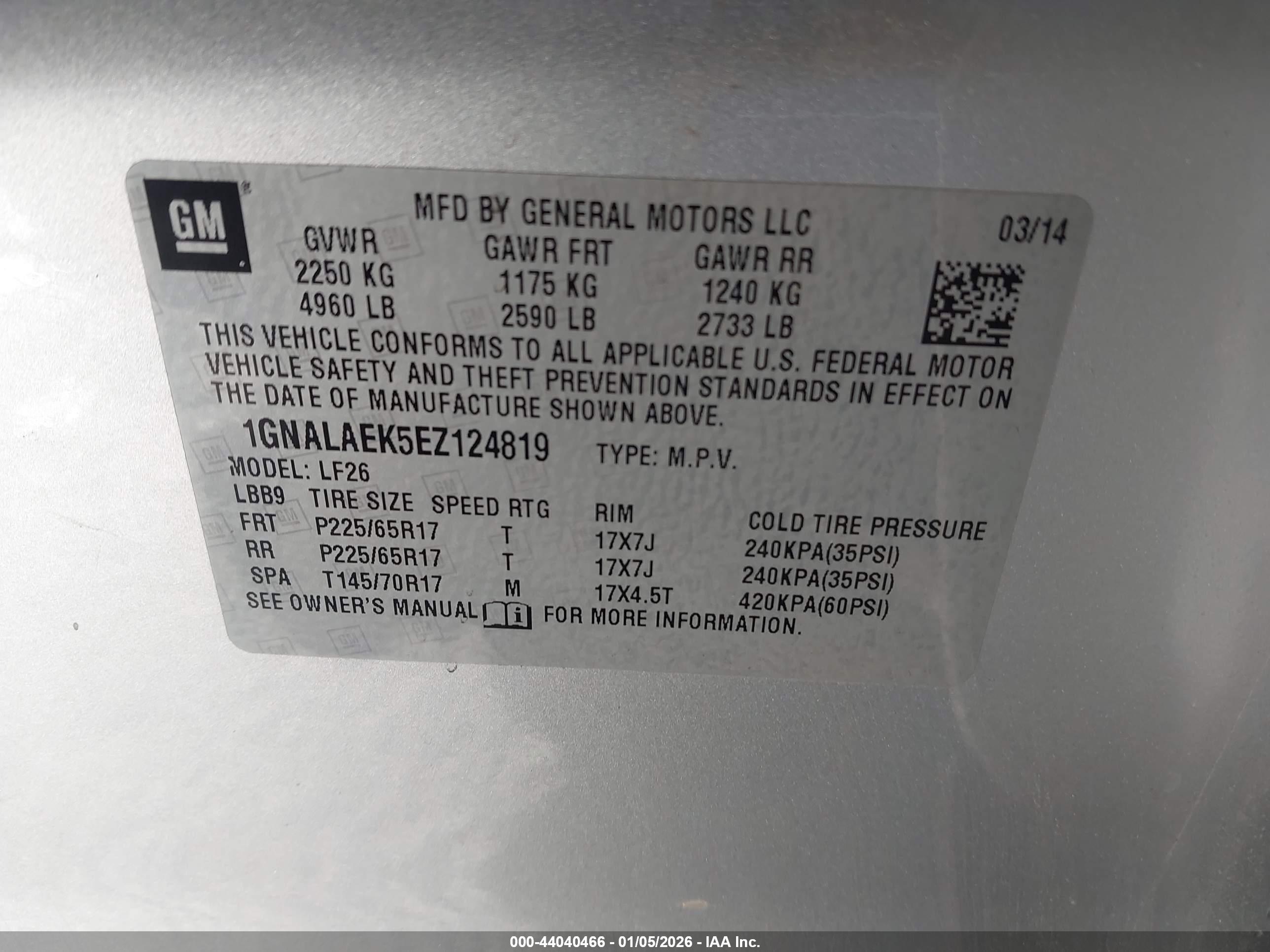 CHEVROLET EQUINOX image 9
