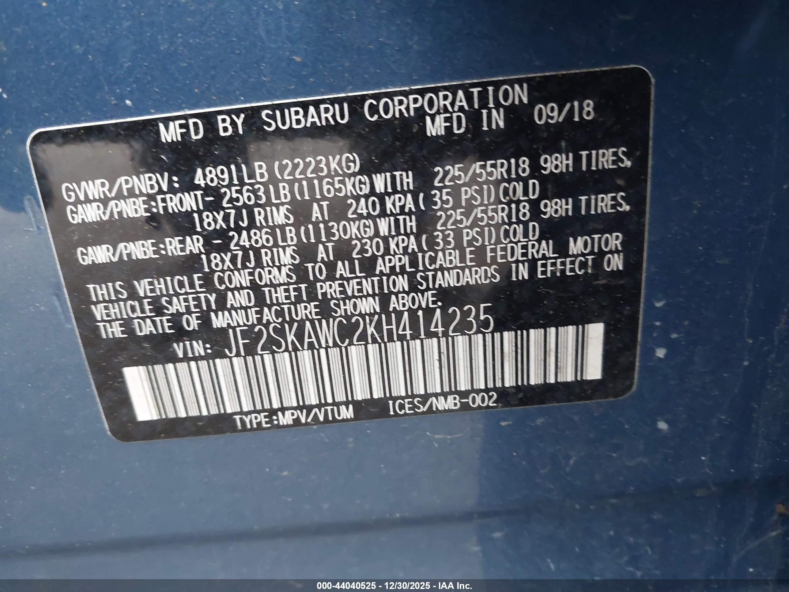SUBARU FORESTER image 9