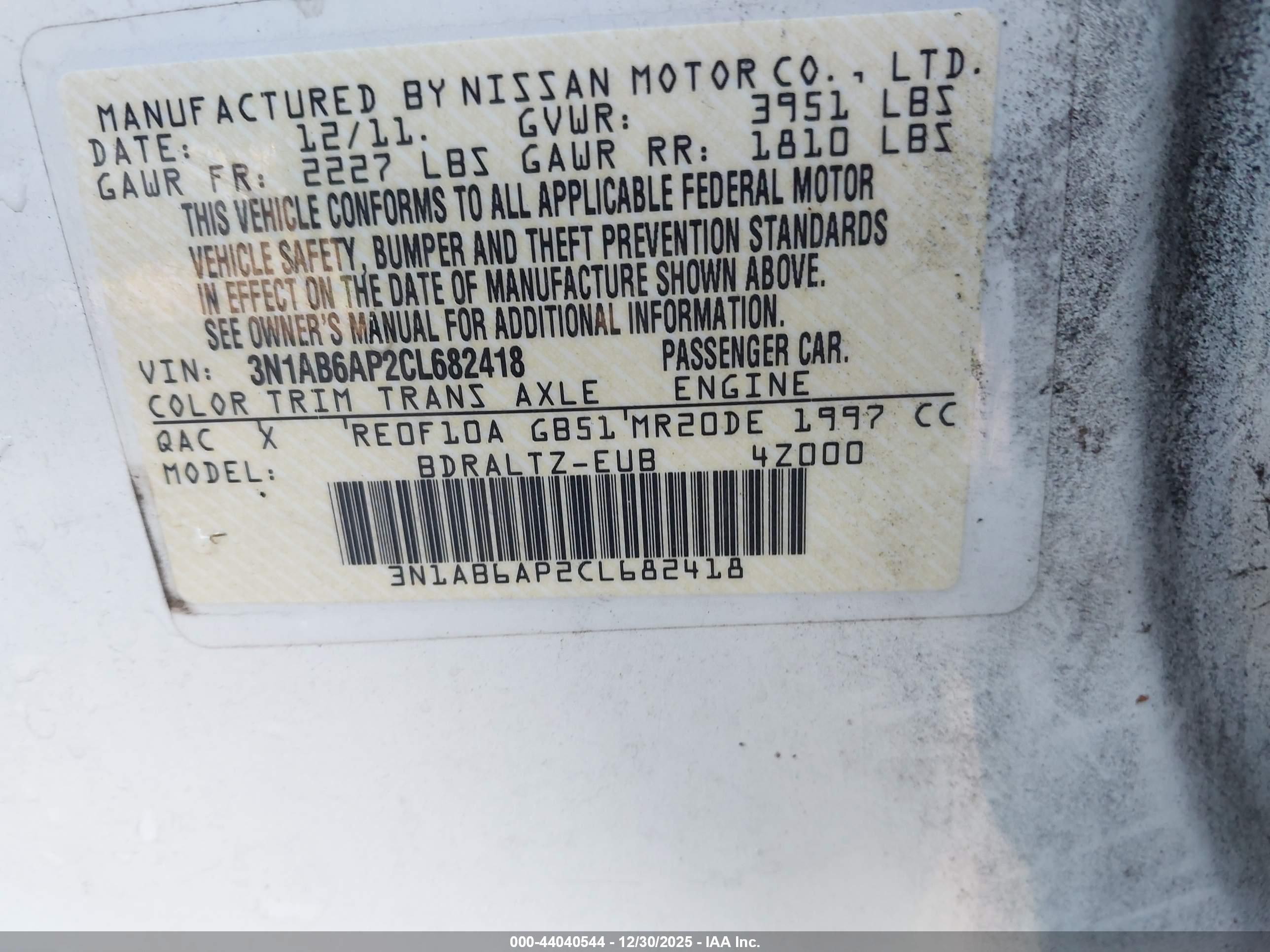 NISSAN SENTRA image 9