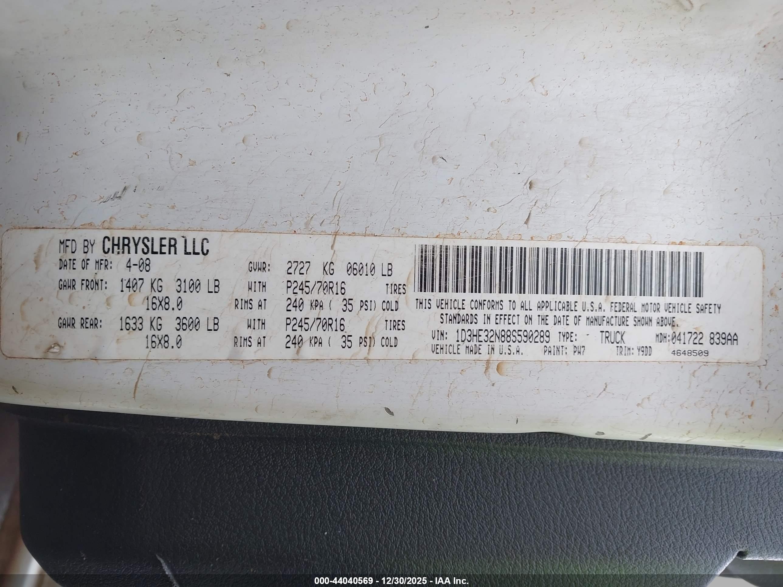 DODGE DAKOTA image 9