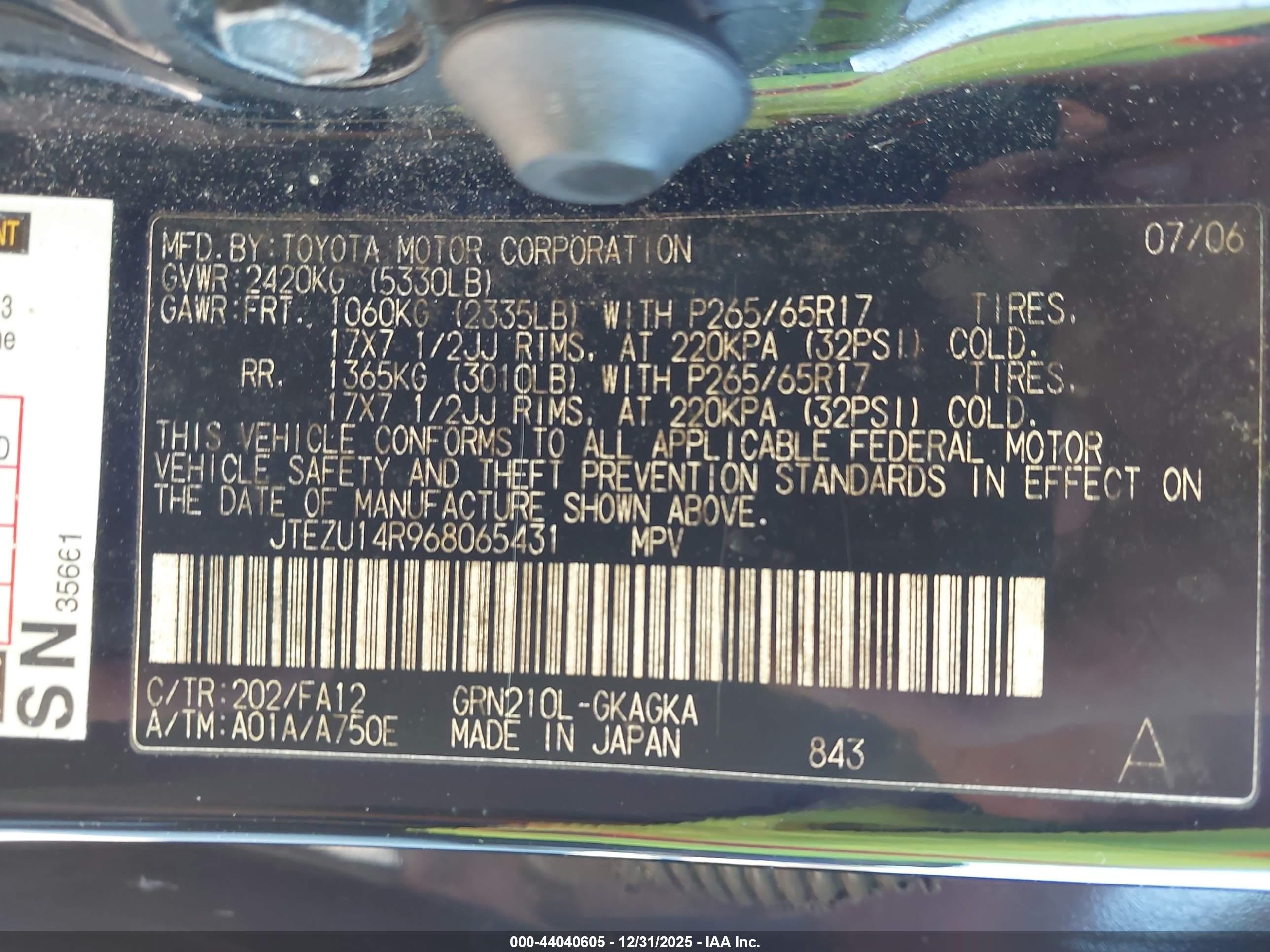 TOYOTA 4RUNNER image 9