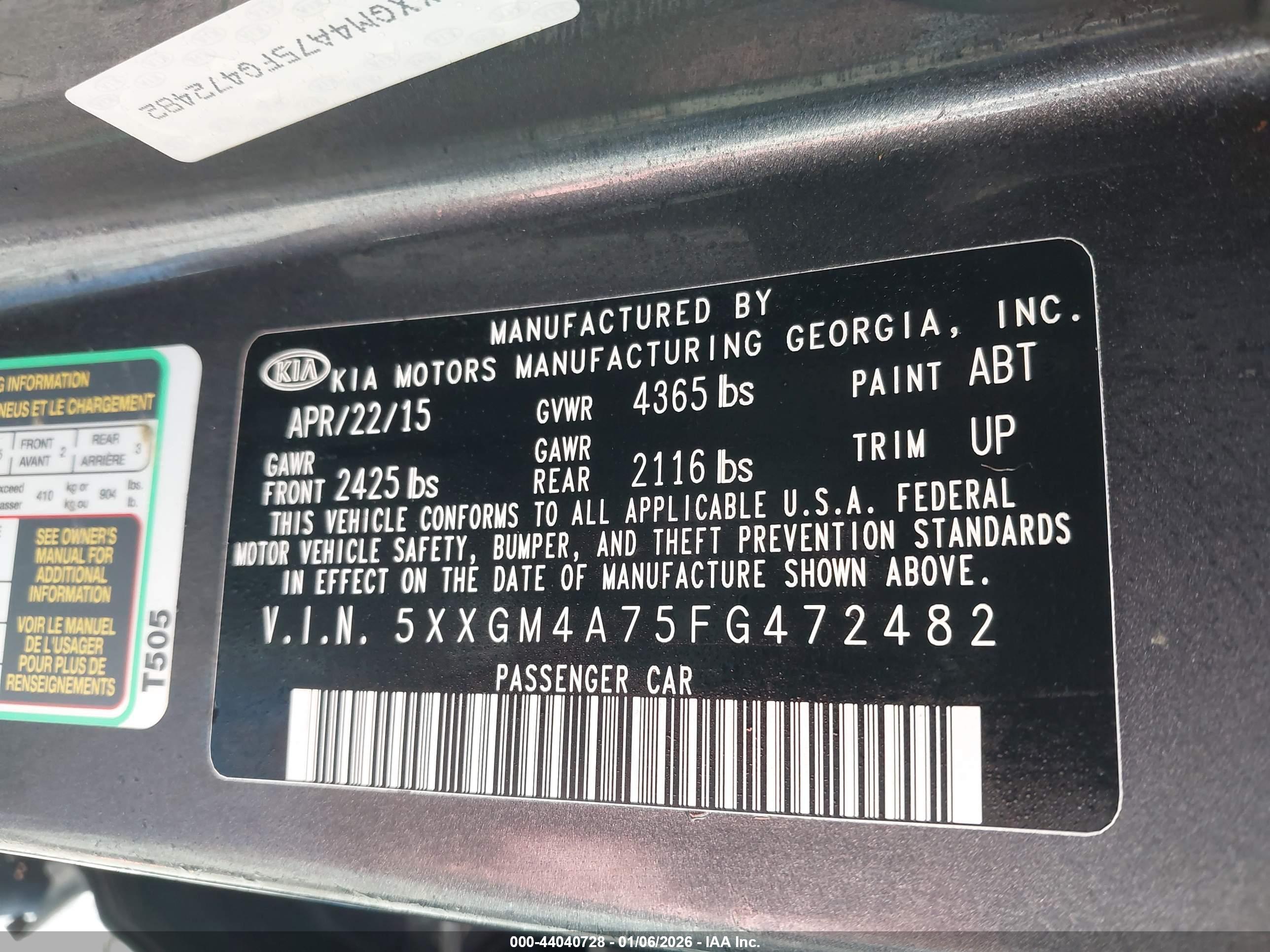 KIA OPTIMA image 9