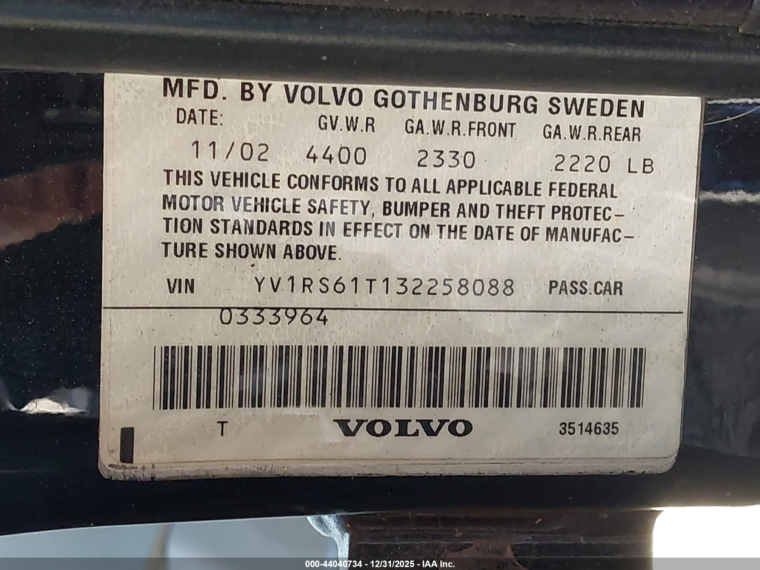 VOLVO S60 image 9