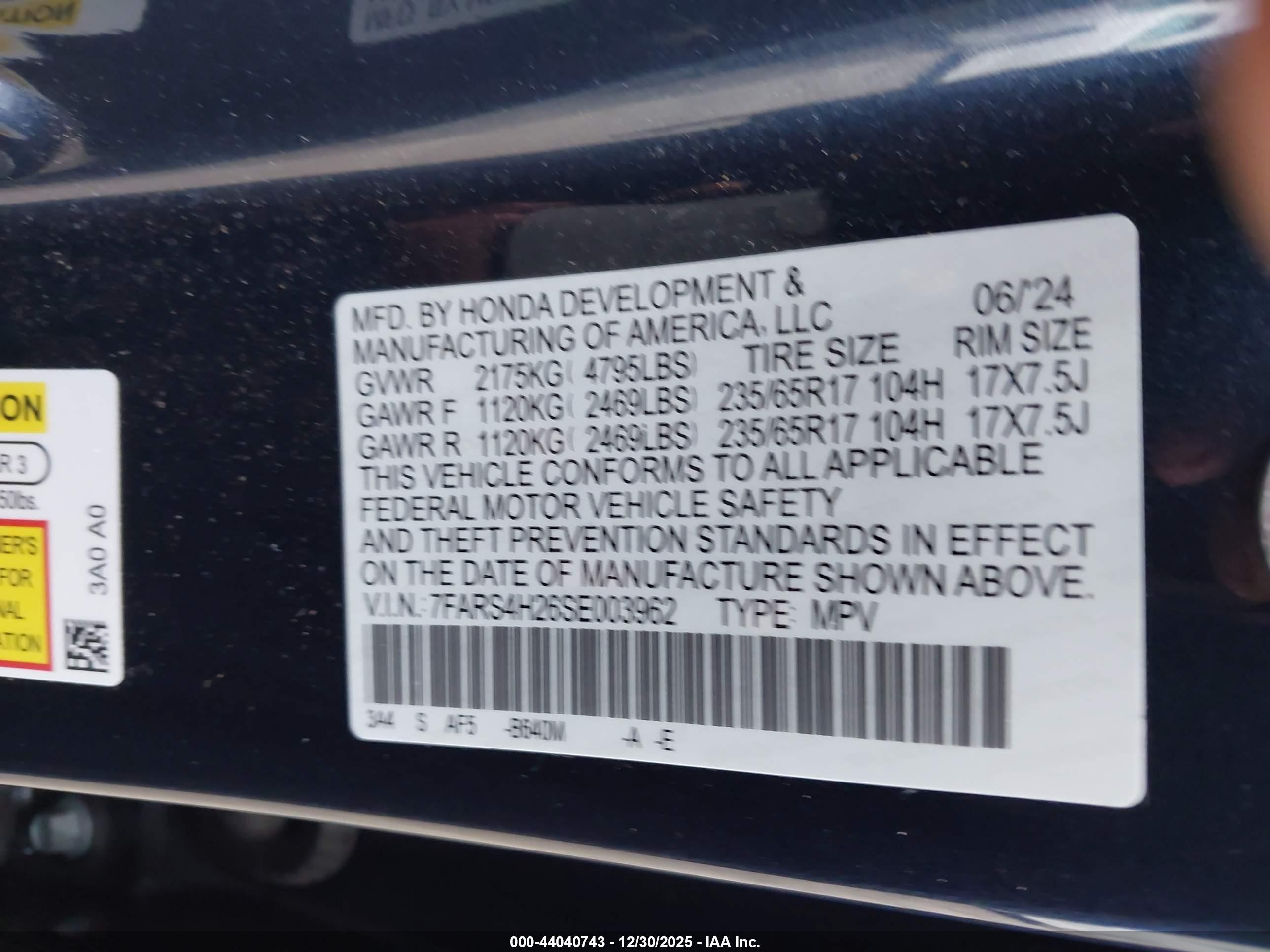 HONDA CR-V image 9