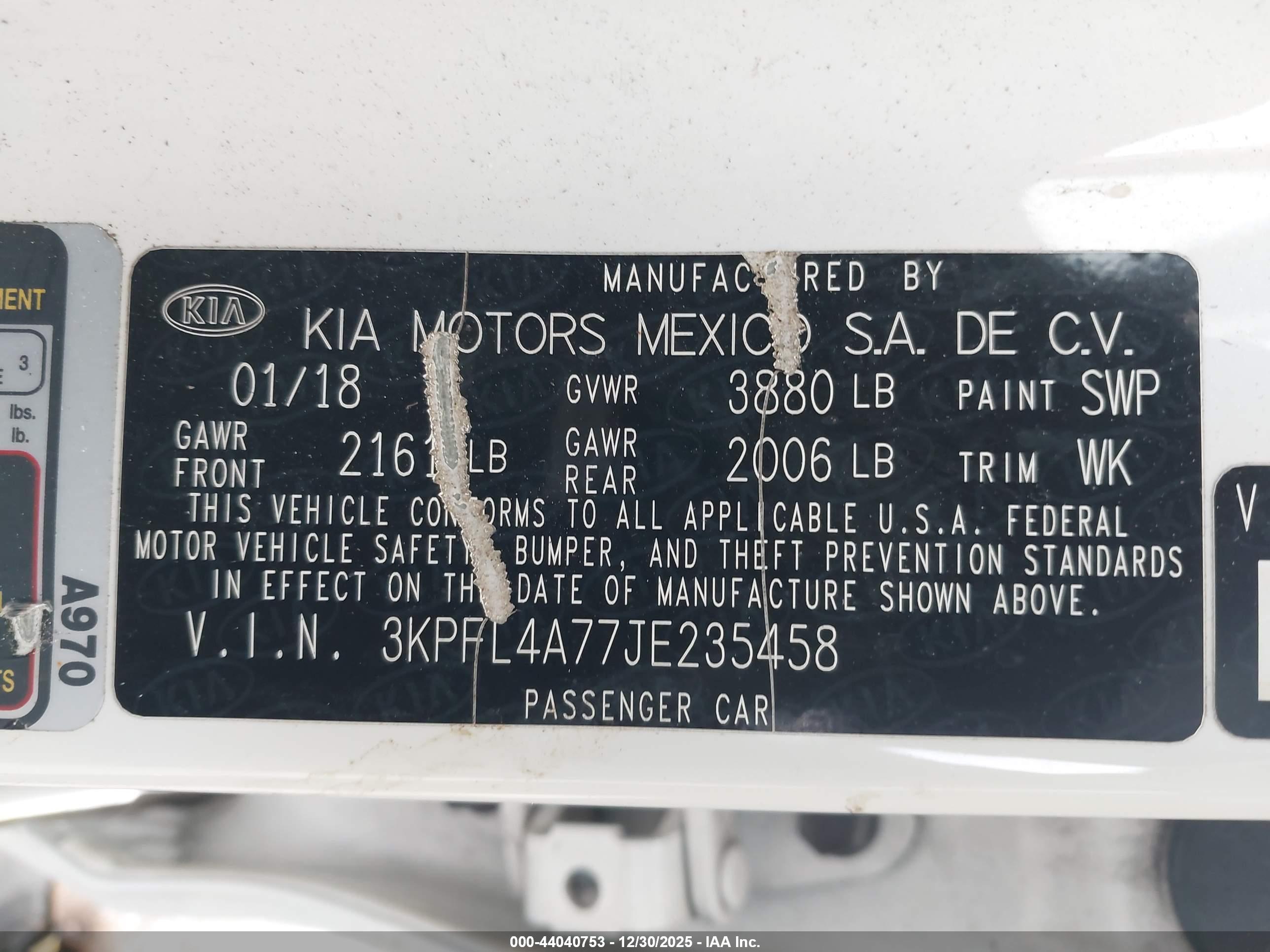 KIA FORTE image 9
