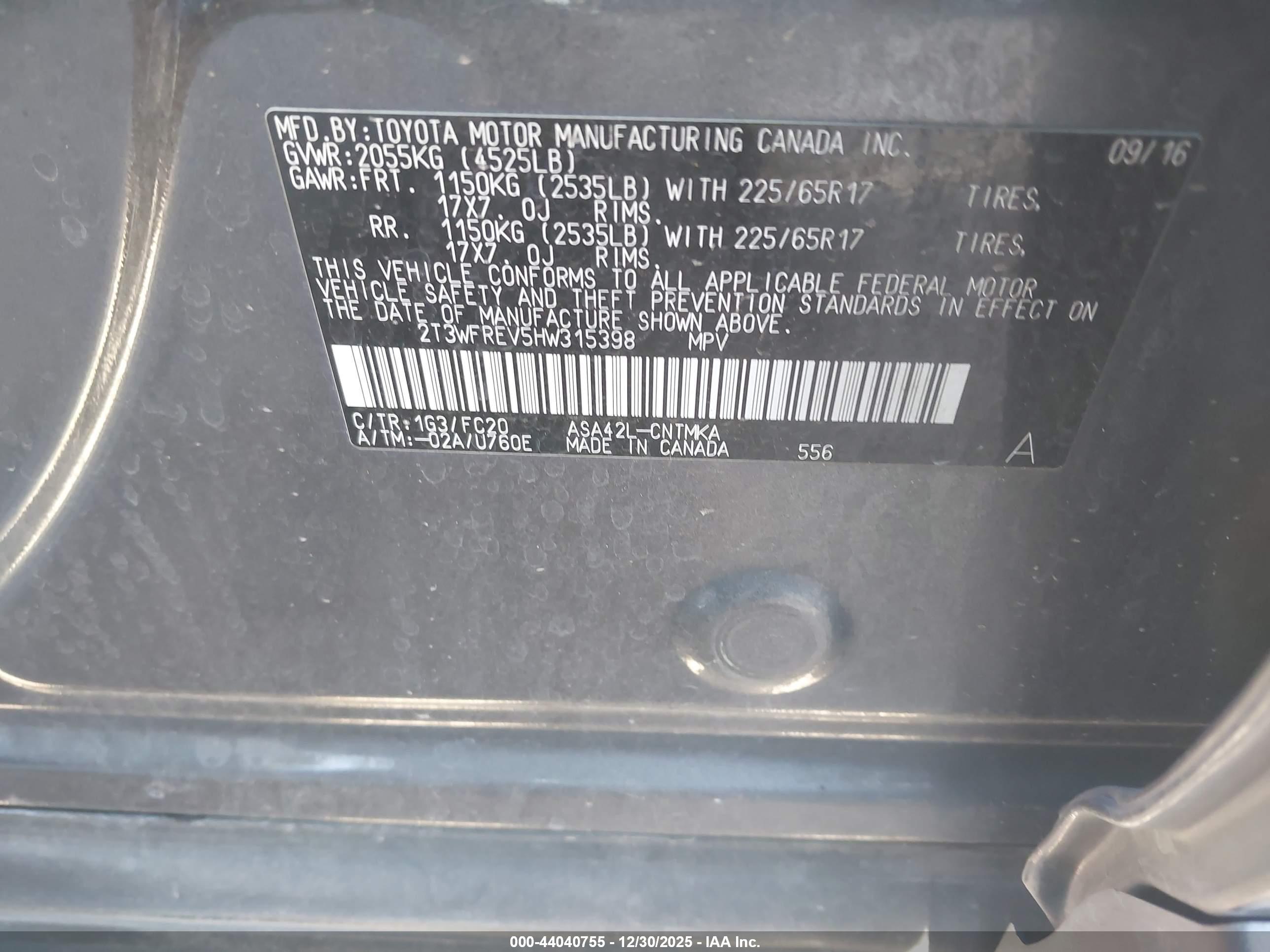 TOYOTA RAV4 image 9