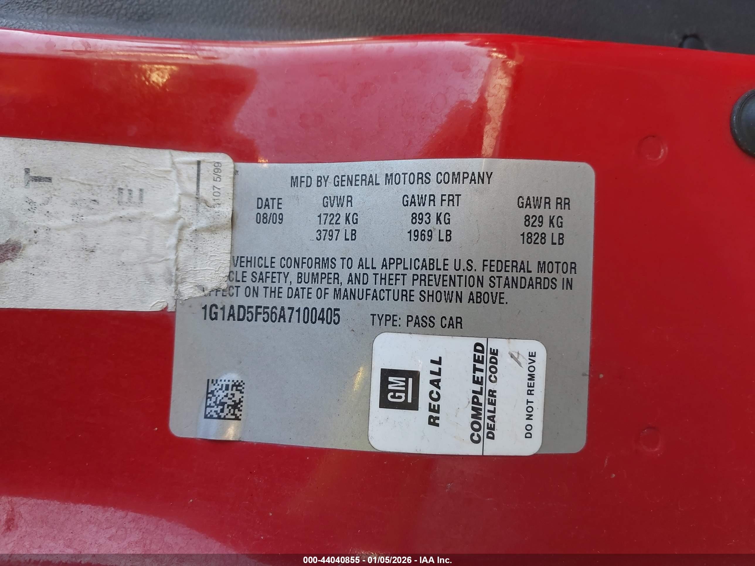 CHEVROLET COBALT image 9