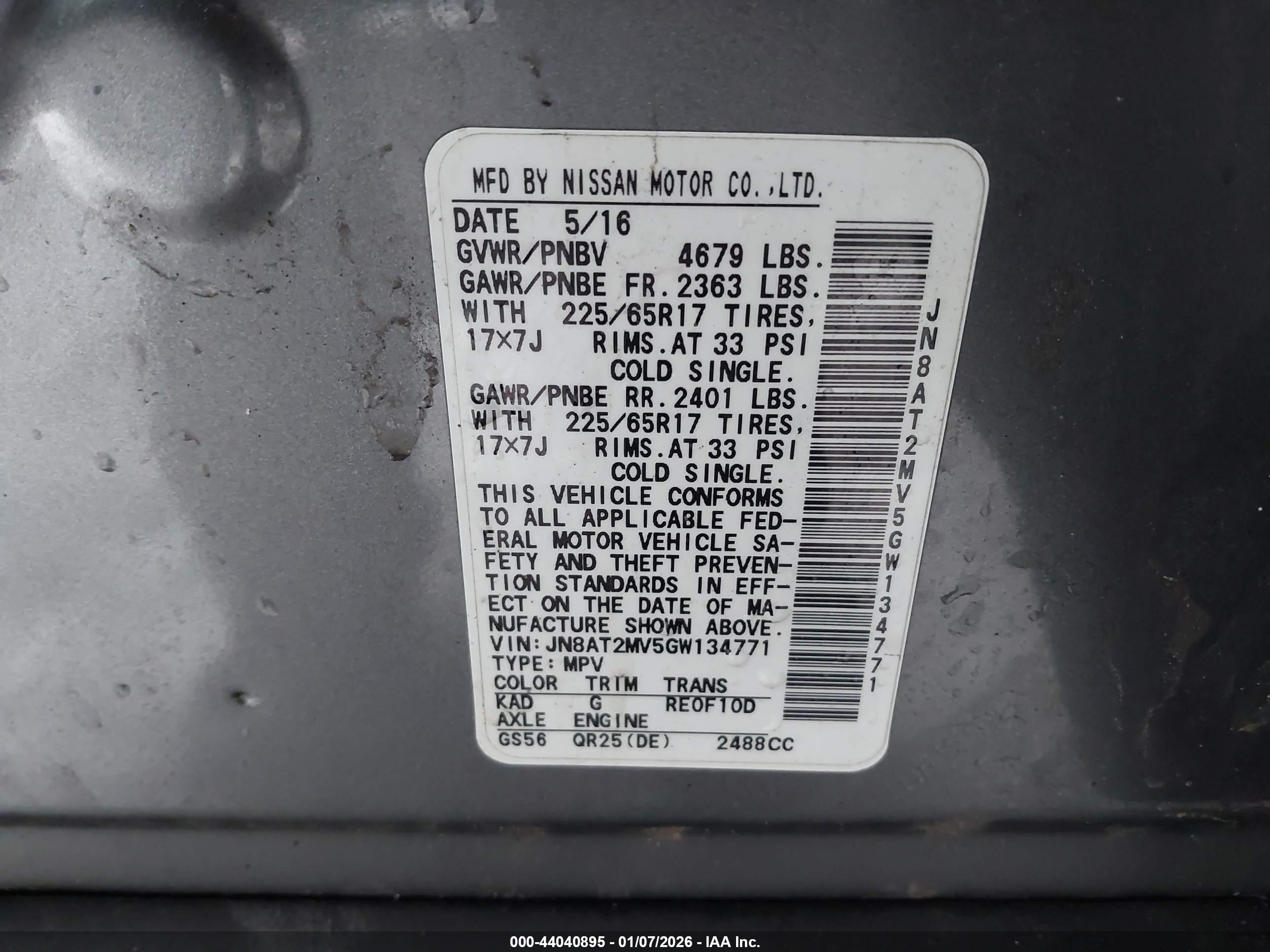 NISSAN ROGUE image 9