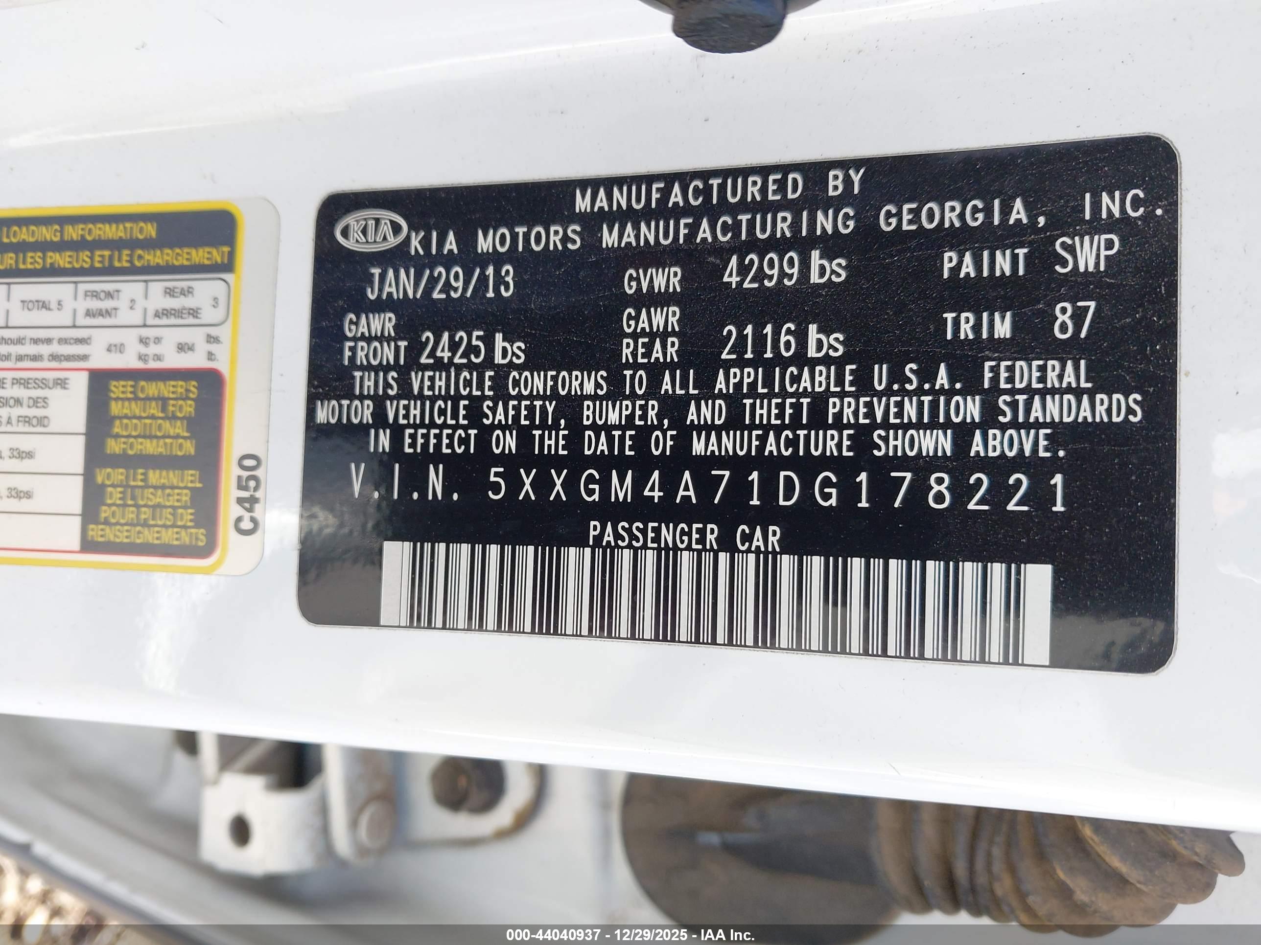 KIA OPTIMA image 9