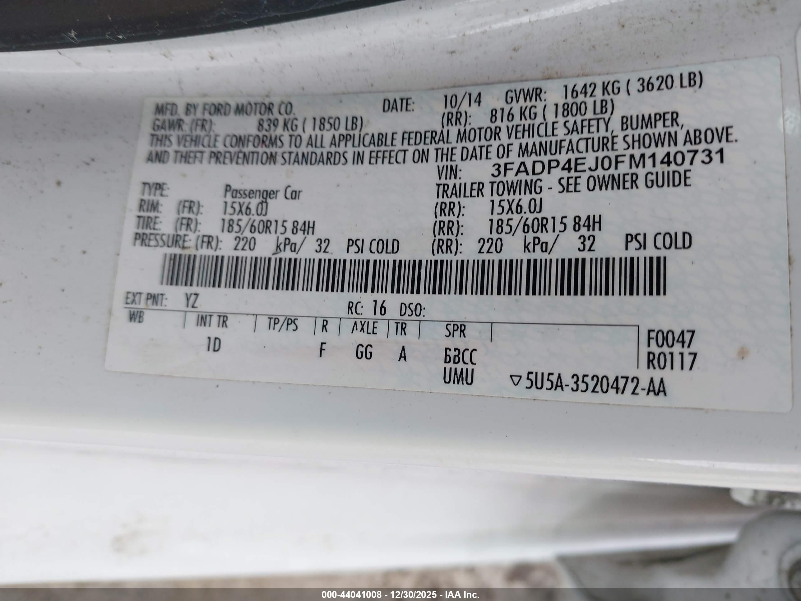FORD FIESTA image 9