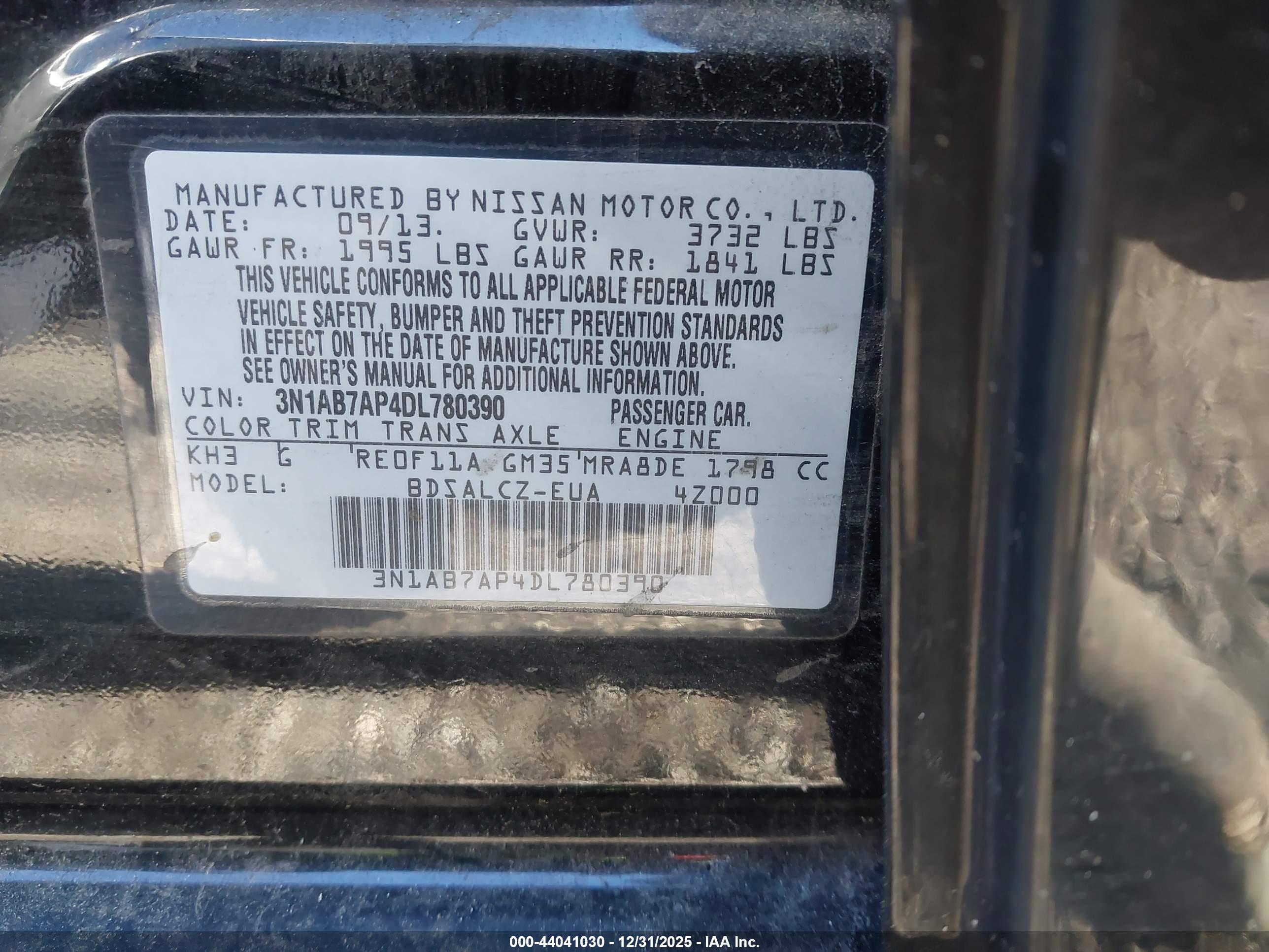 NISSAN SENTRA image 9