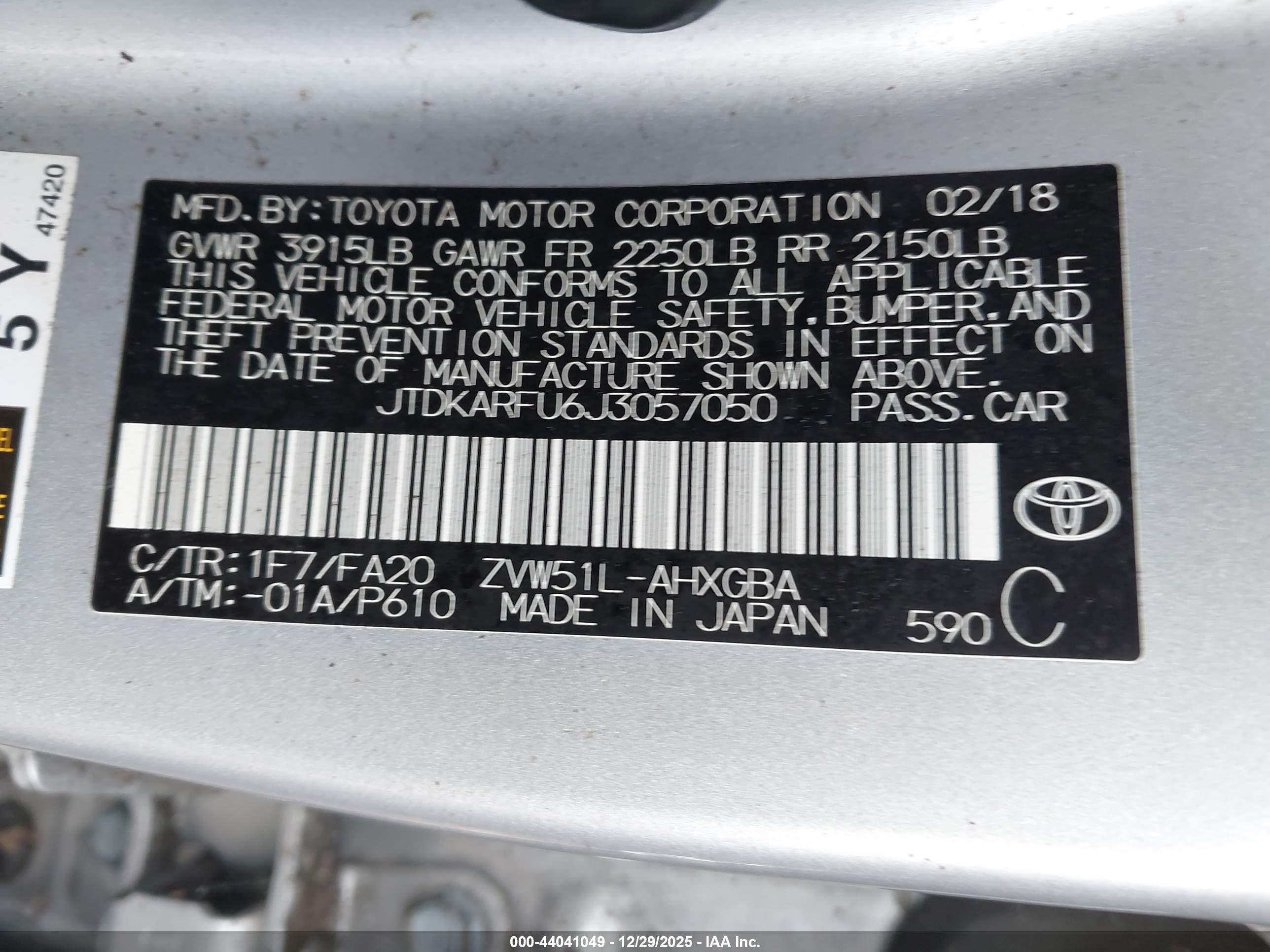 TOYOTA PRIUS image 9
