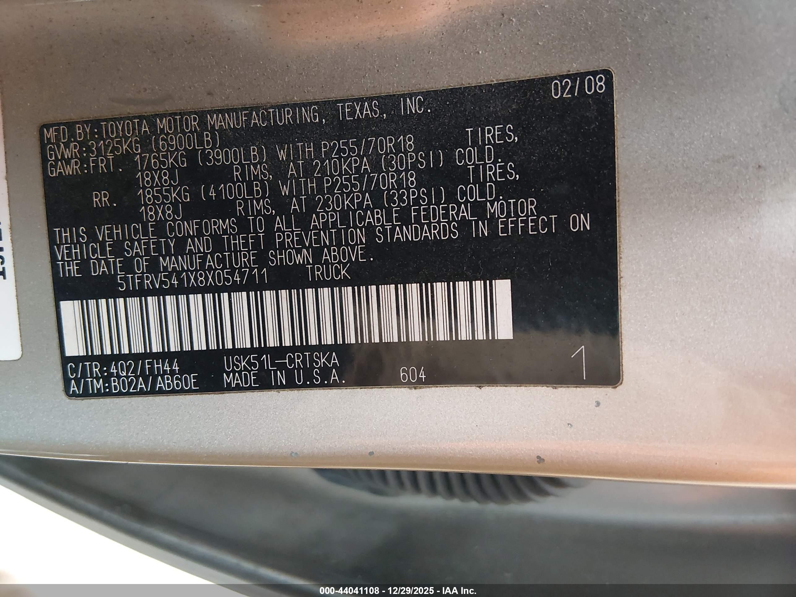 TOYOTA TUNDRA image 9