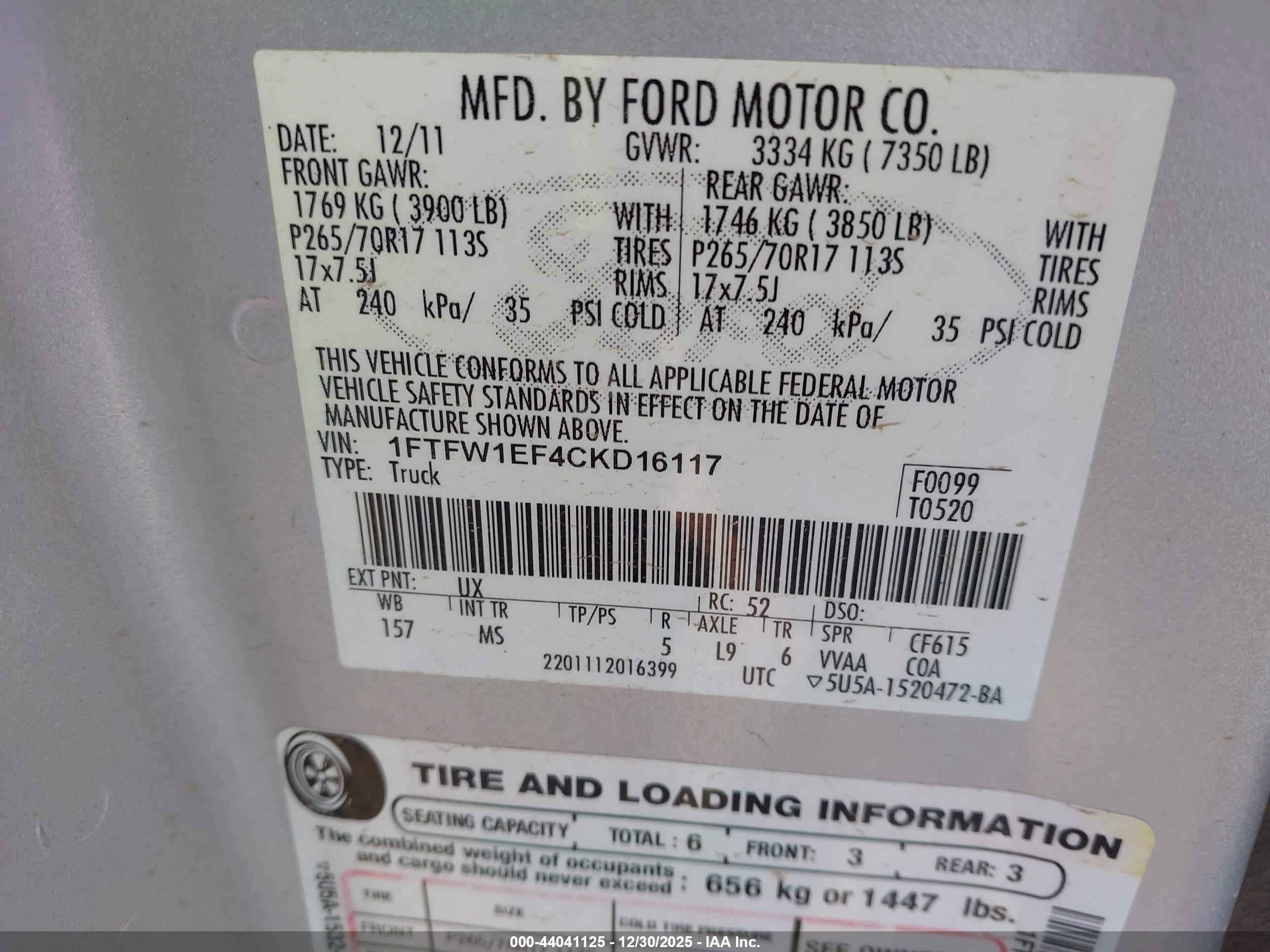 FORD F-150 image 9