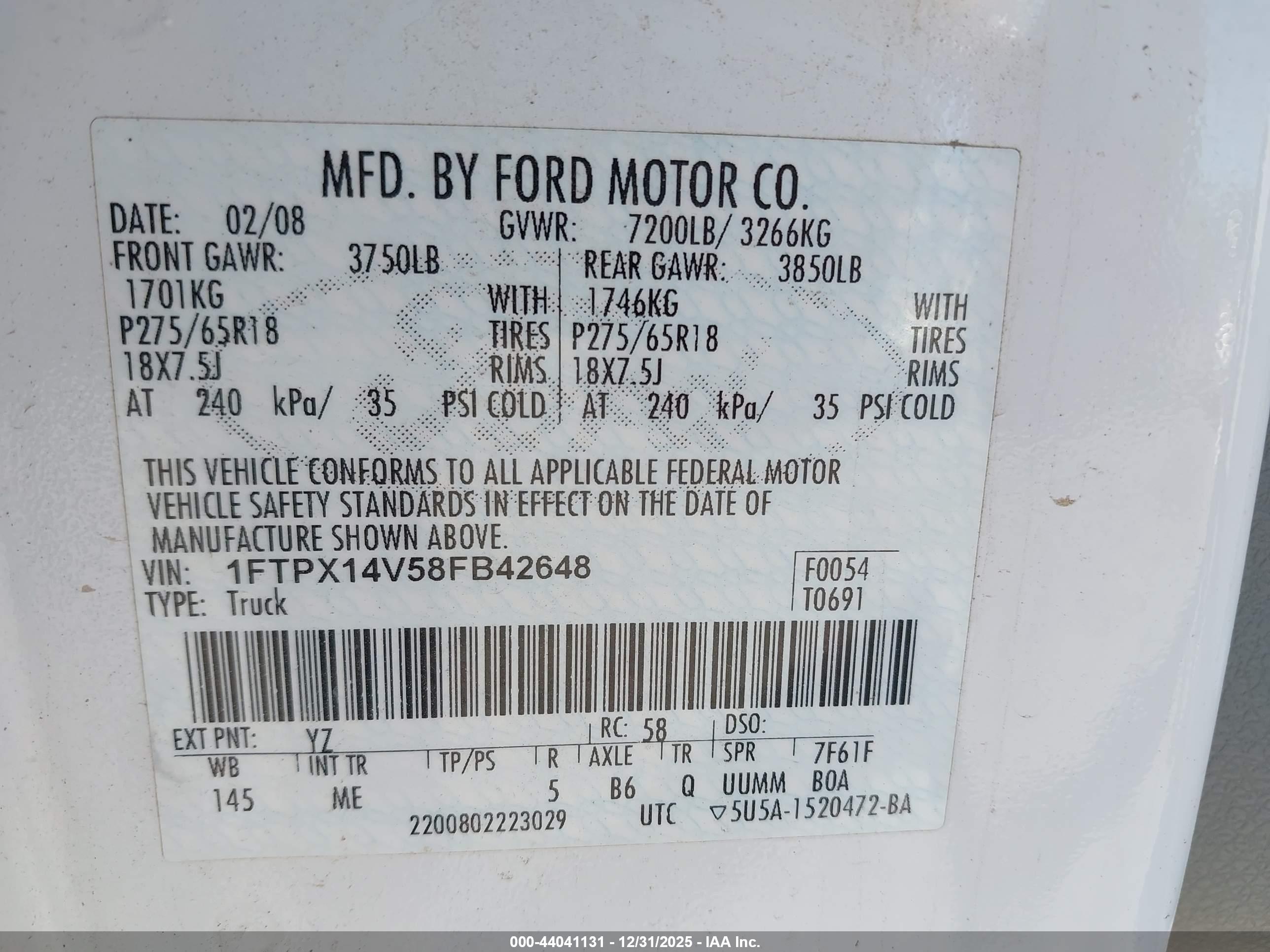 FORD F-150 image 9