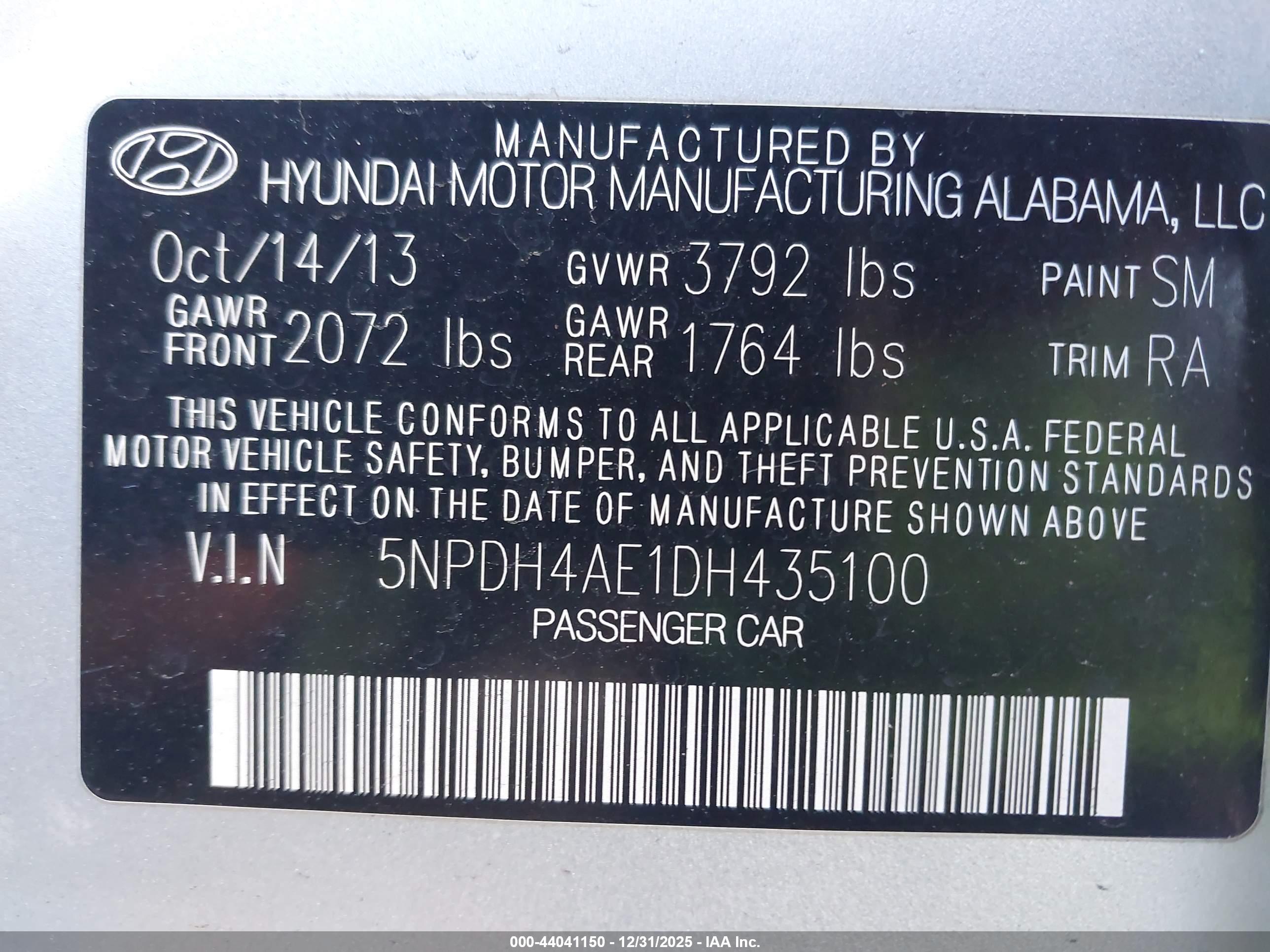 HYUNDAI ELANTRA image 9