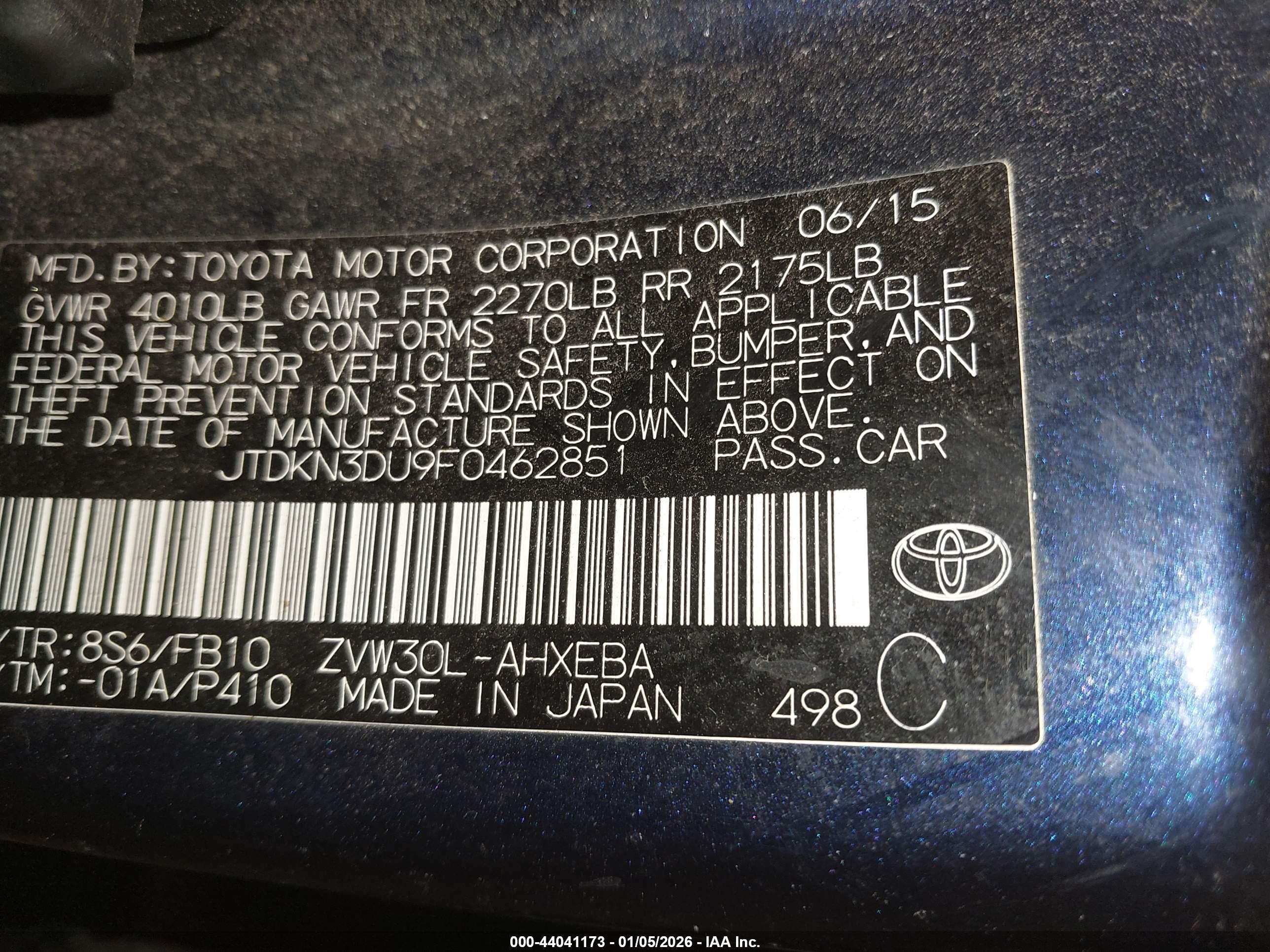 TOYOTA PRIUS image 9