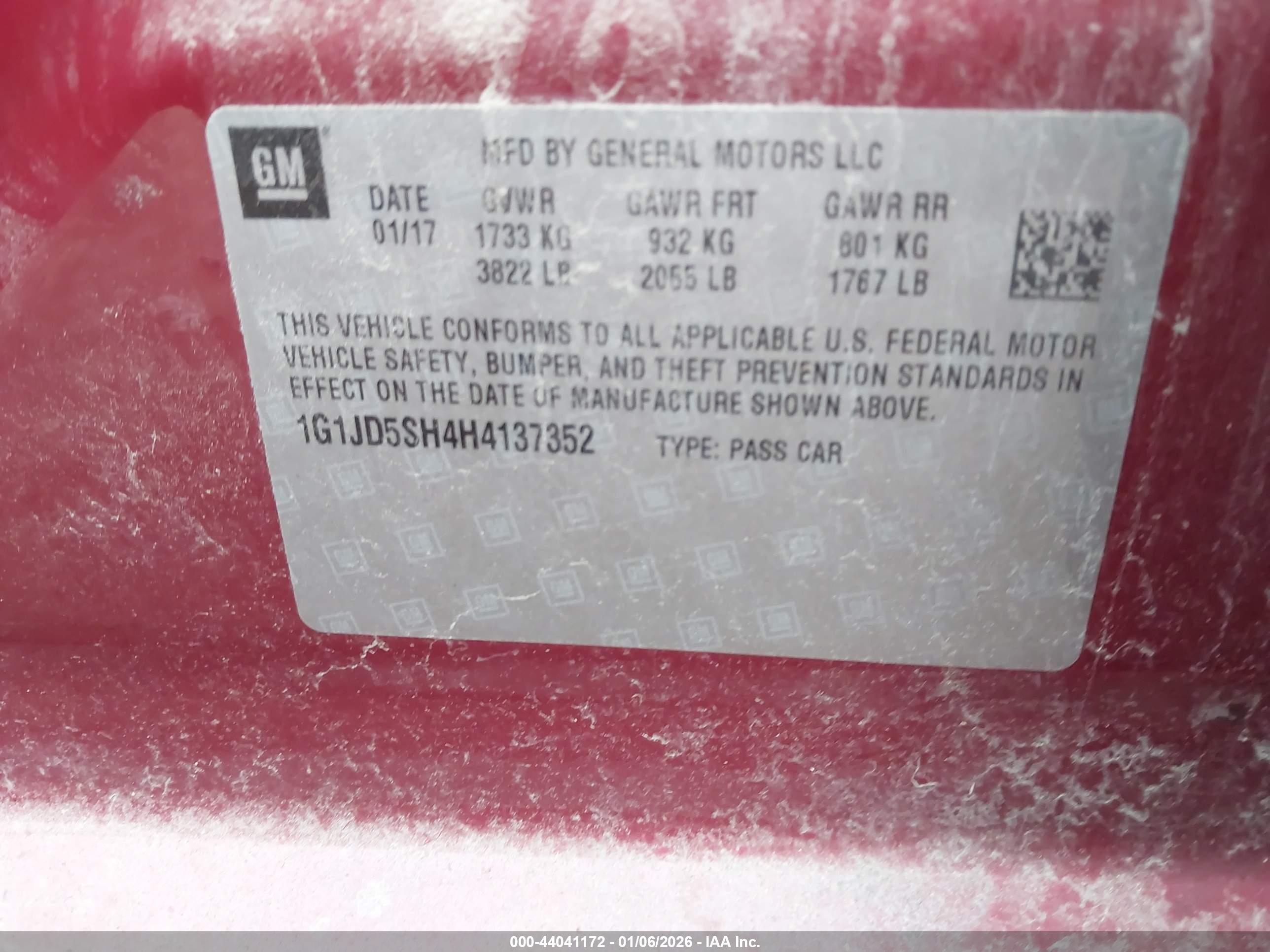 CHEVROLET SONIC image 9